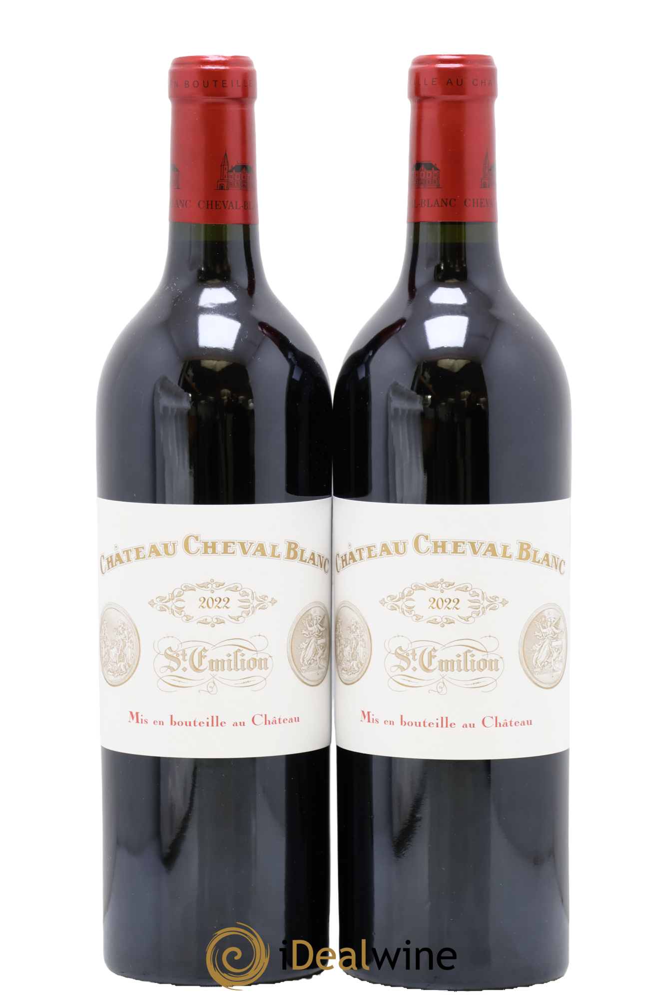 Château Cheval Blanc 1er Grand Cru Classé A 2022 - Lot de 2 bouteilles - 0