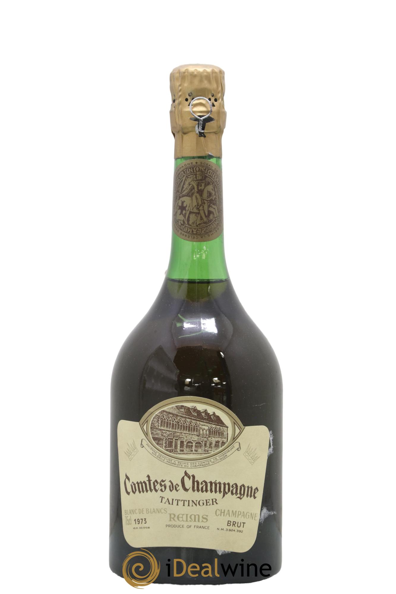 Comtes de Champagne Taittinger 1973 - Lot de 1 bouteille - 0