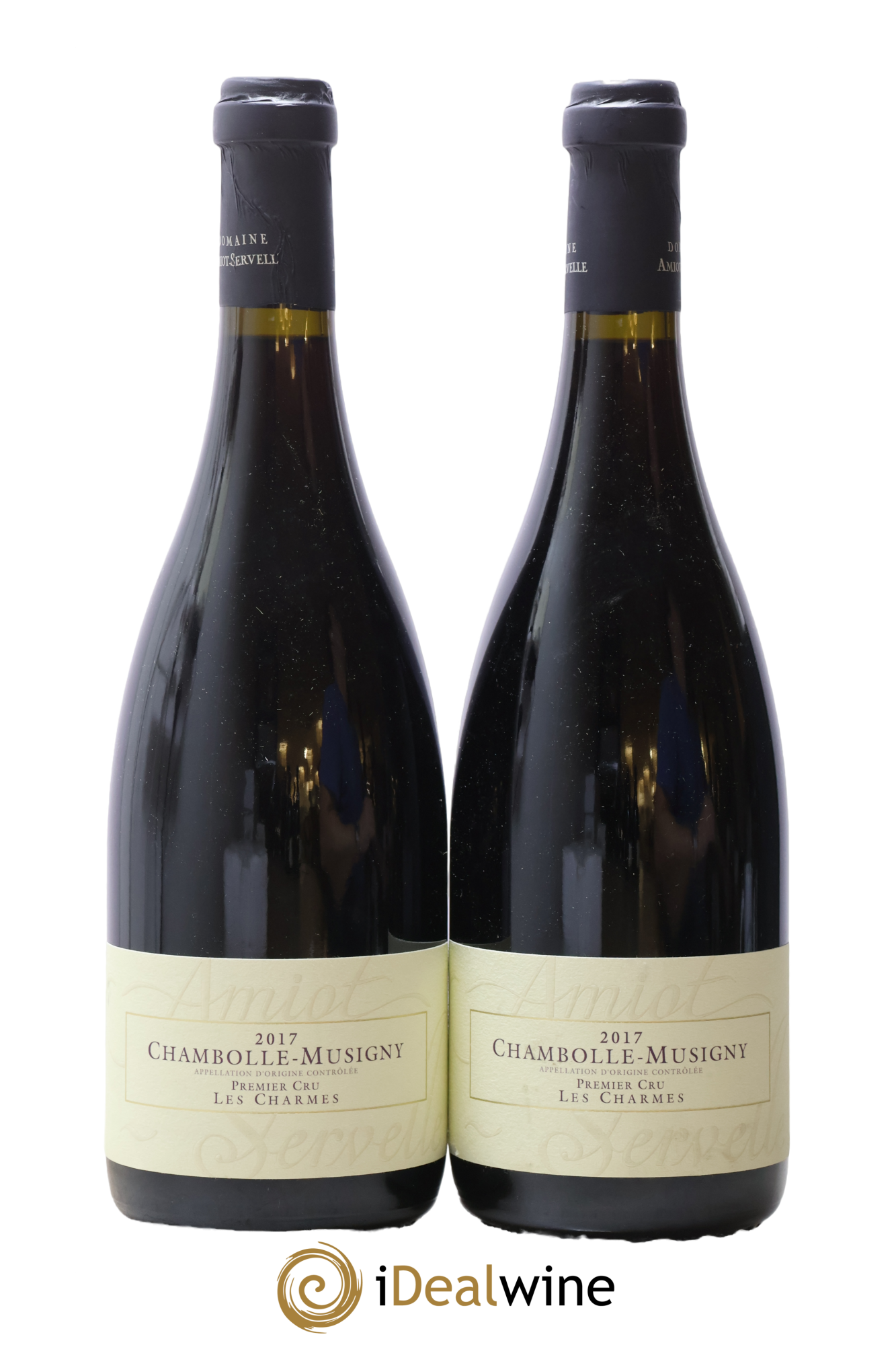 Chambolle-Musigny 1er Cru Les Charmes Amiot-Servelle 2017 - Posten von 2 Flaschen - 0
