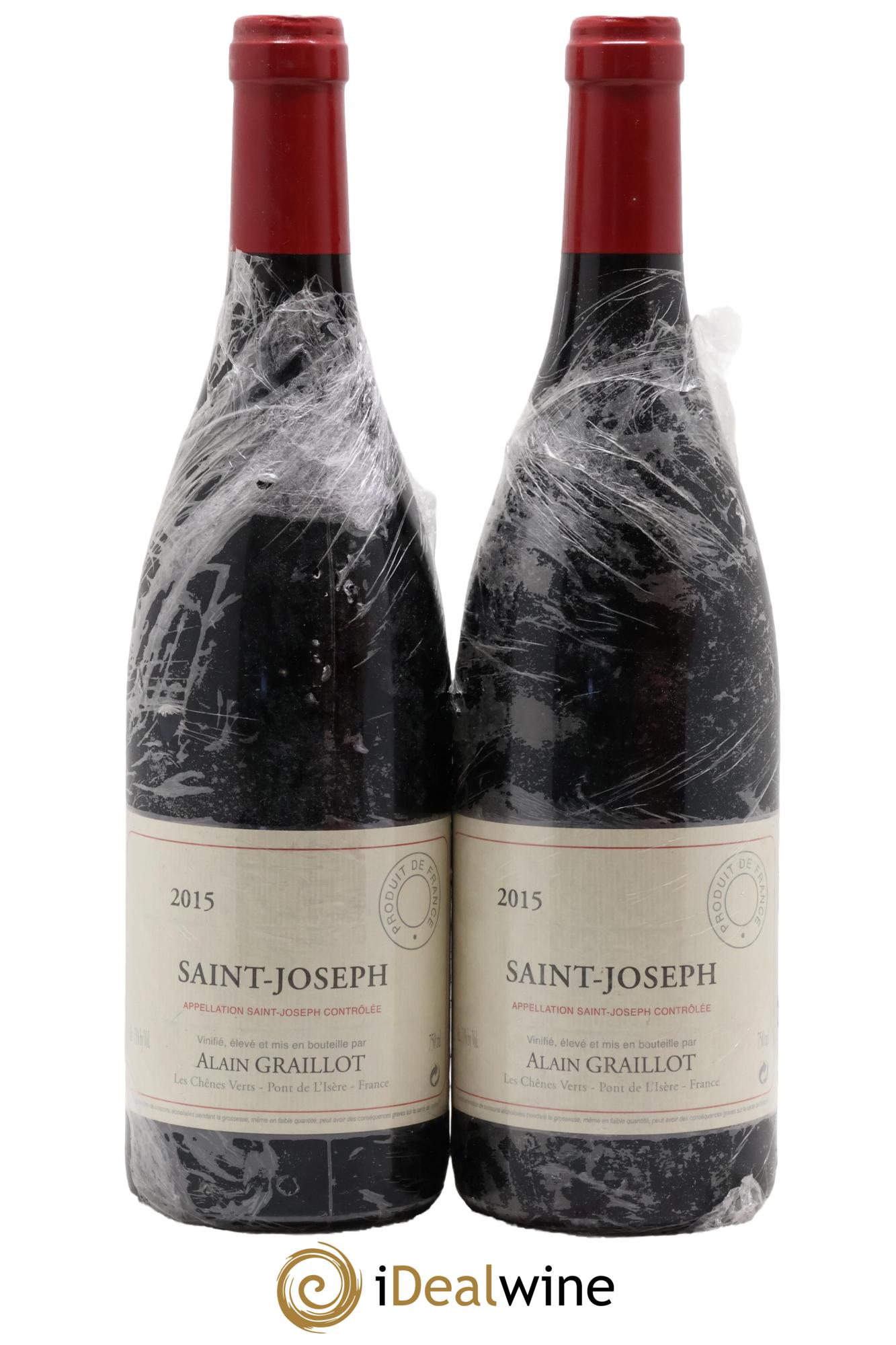 Saint-Joseph Domaine Graillot 2015 - Lot de 2 bouteilles - 0