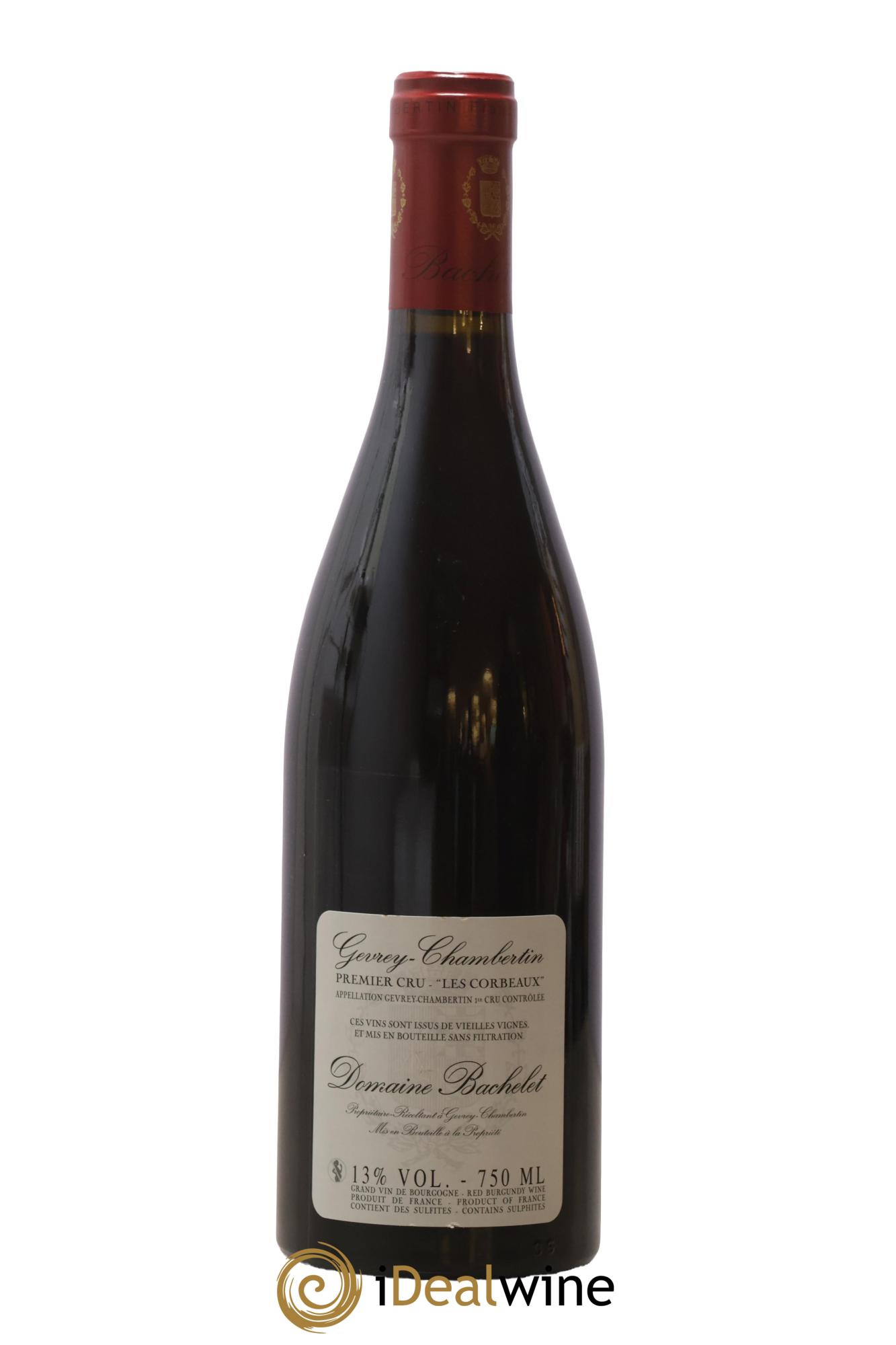 Gevrey-Chambertin 1er Cru Les Corbeaux Vieilles Vignes Denis Bachelet (Domaine) 2017 - Lot de 1 bouteille - 1