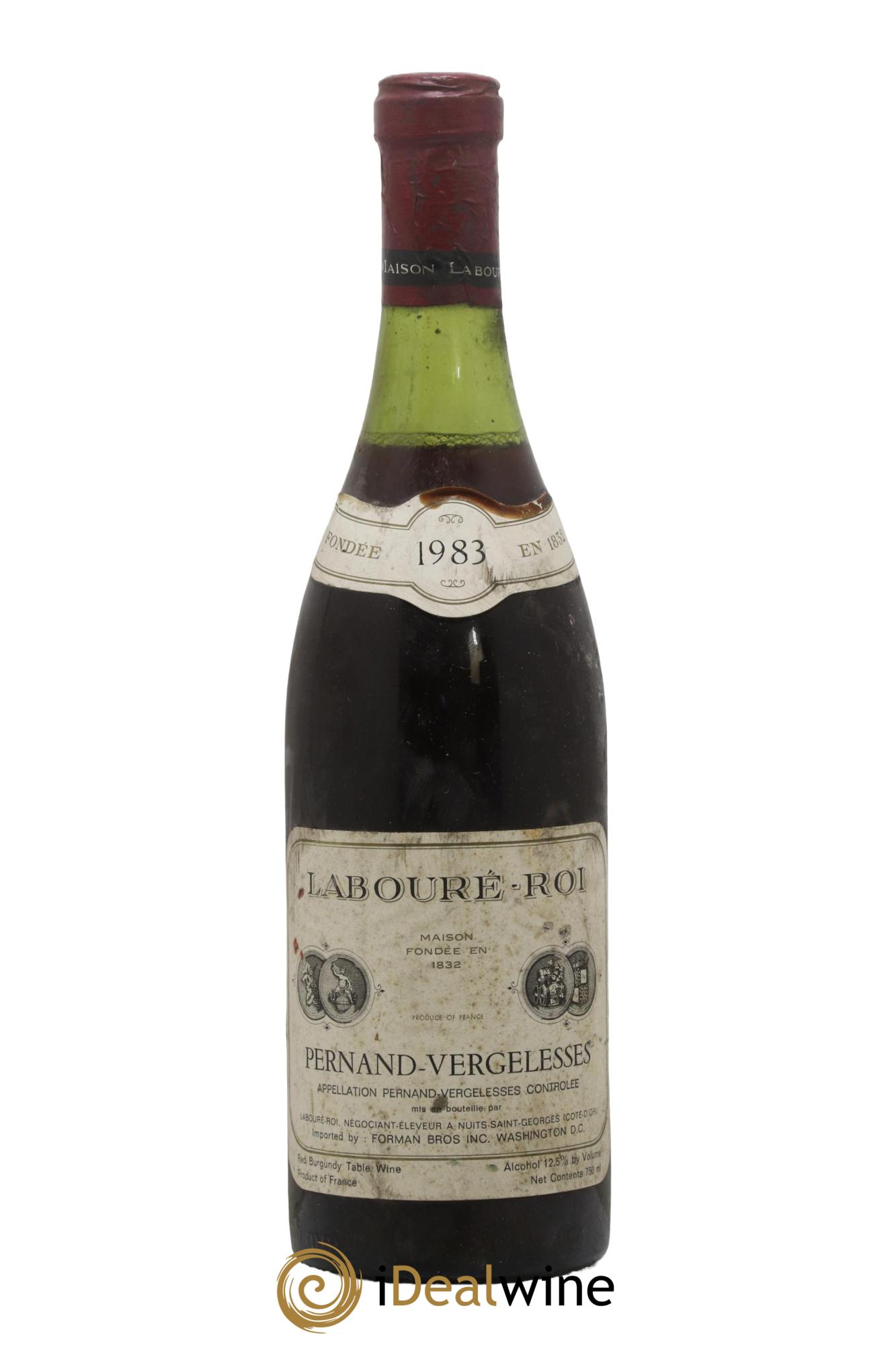 Pernand-Vergelesses Labouré-Roy 1983 - Posten von 1 Flasche - 0