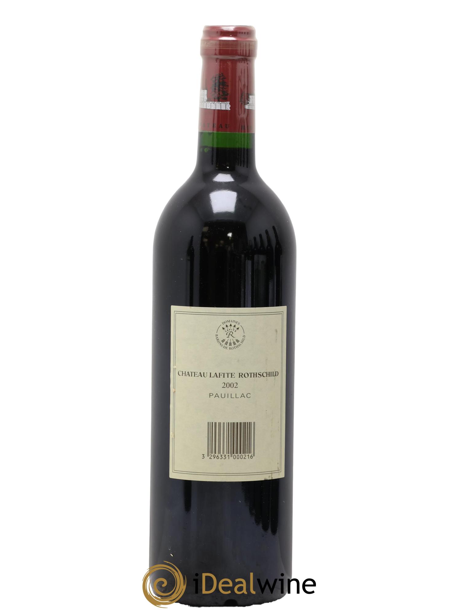 Château Lafite Rothschild 1er Grand Cru Classé 2002 - Lot de 1 bouteille - 1