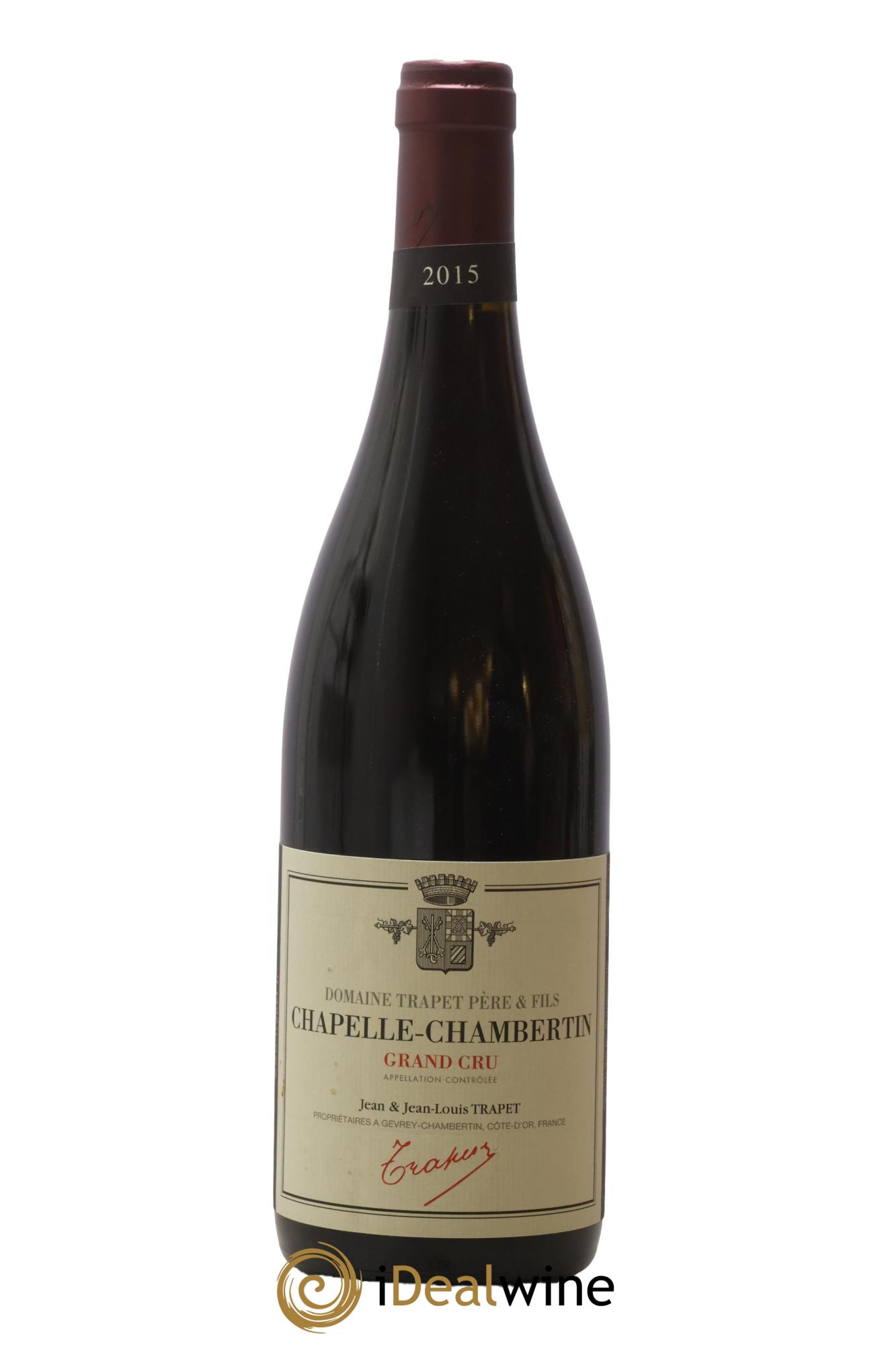 Chapelle-Chambertin Grand Cru Domaine Trapet 2 app 2015 - Lot de 1 bouteille - 0