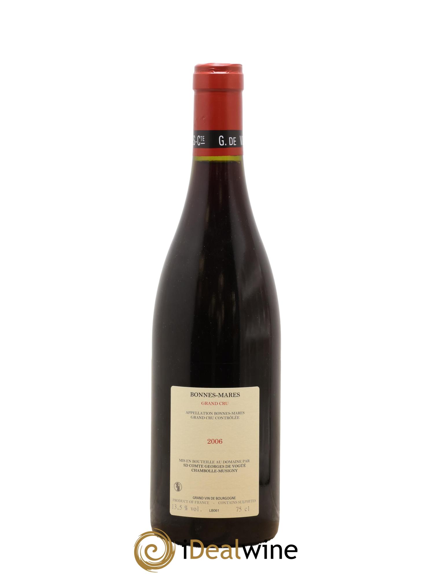 Bonnes-Mares Grand Cru Comte Georges de Vogüé 2006 - Lotto di 1 bottiglia - 1