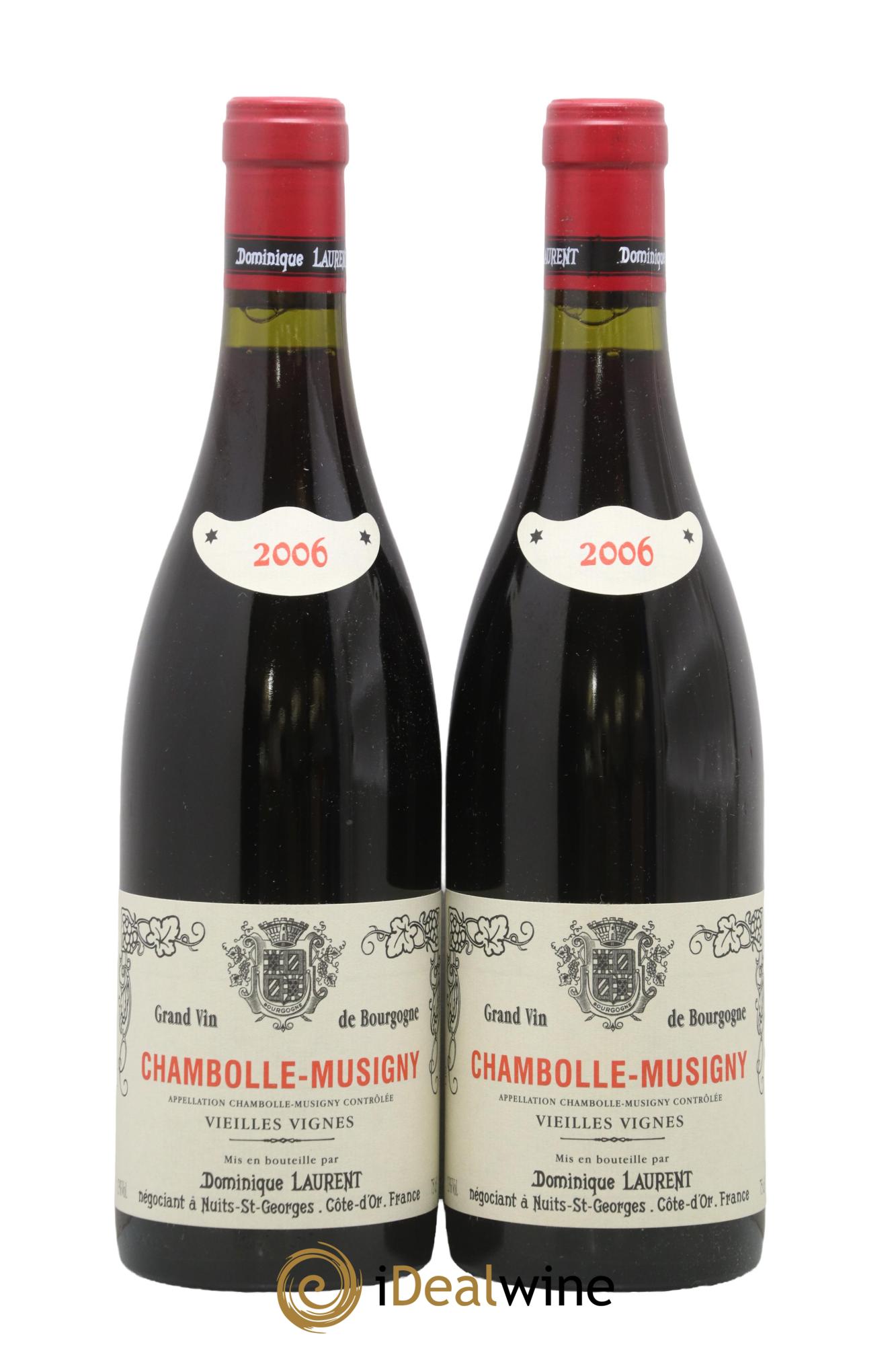 Chambolle-Musigny Vieilles Vignes Dominique Laurent 2006 - Lot of 2 bottles - 0