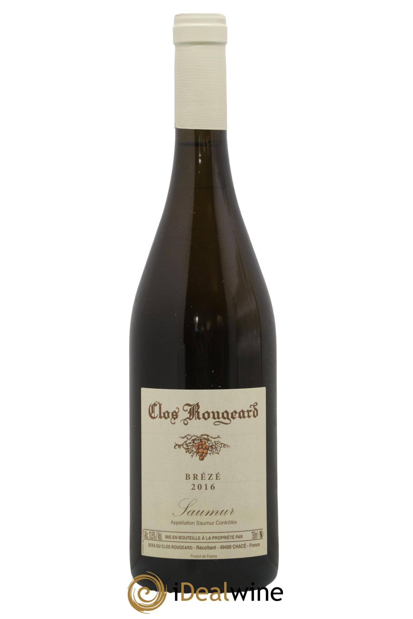 Saumur Brézé Clos Rougeard 2016 - Lot de 1 bouteille - 0