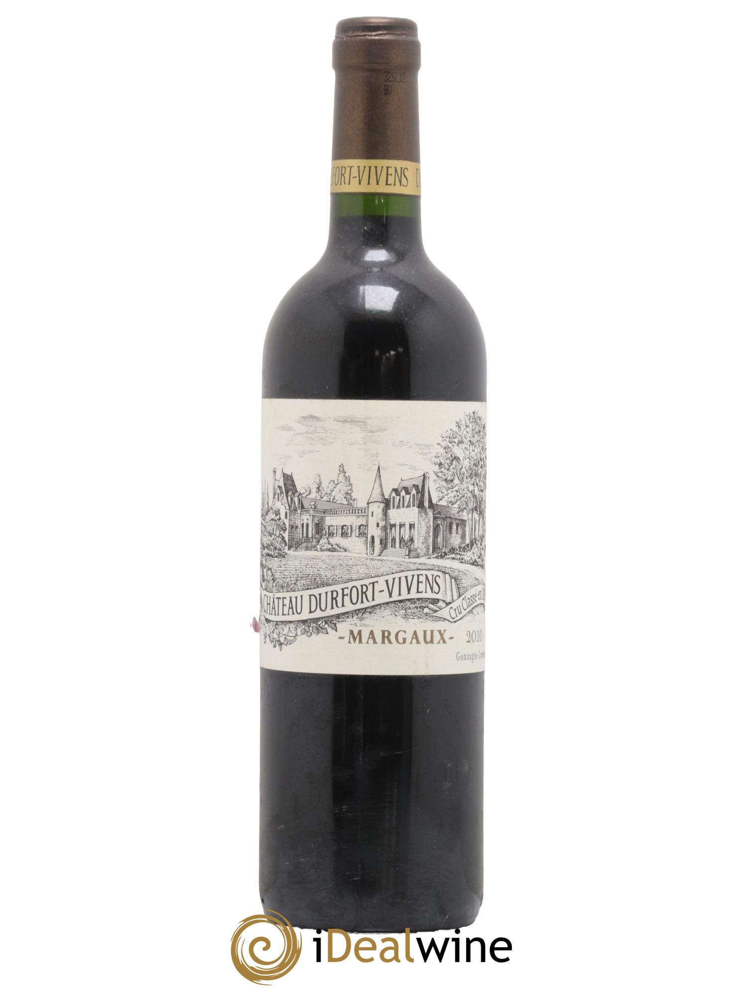 Château Durfort Vivens 2ème Grand Cru Classé 2010 - Lot of 1 bottle - 0