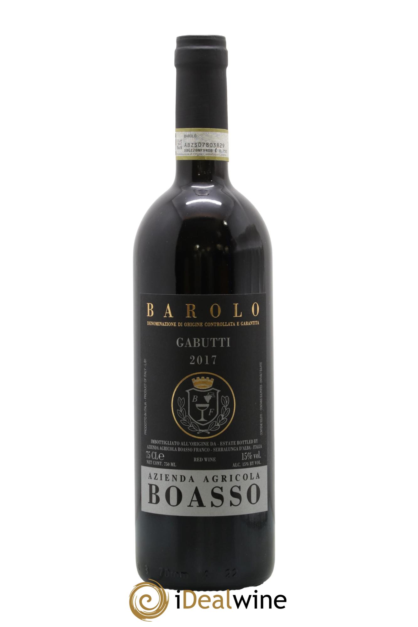 Barolo Gabutti Boasso 2017 - Posten von 1 Flasche - 0