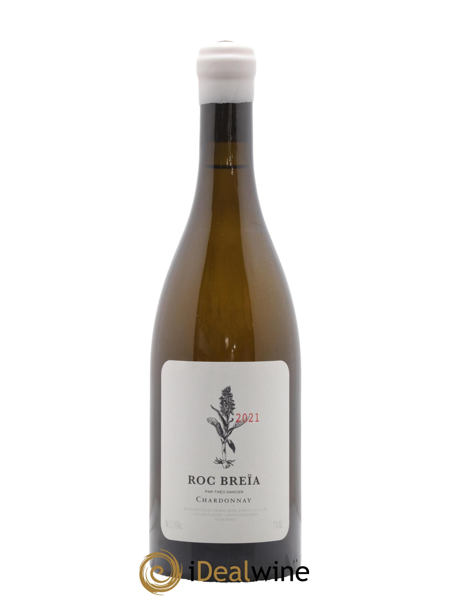 Vin de France Chardonnay Roc Breïa (Théo Dancer) 2021 - Lot de 1 bouteille - 0