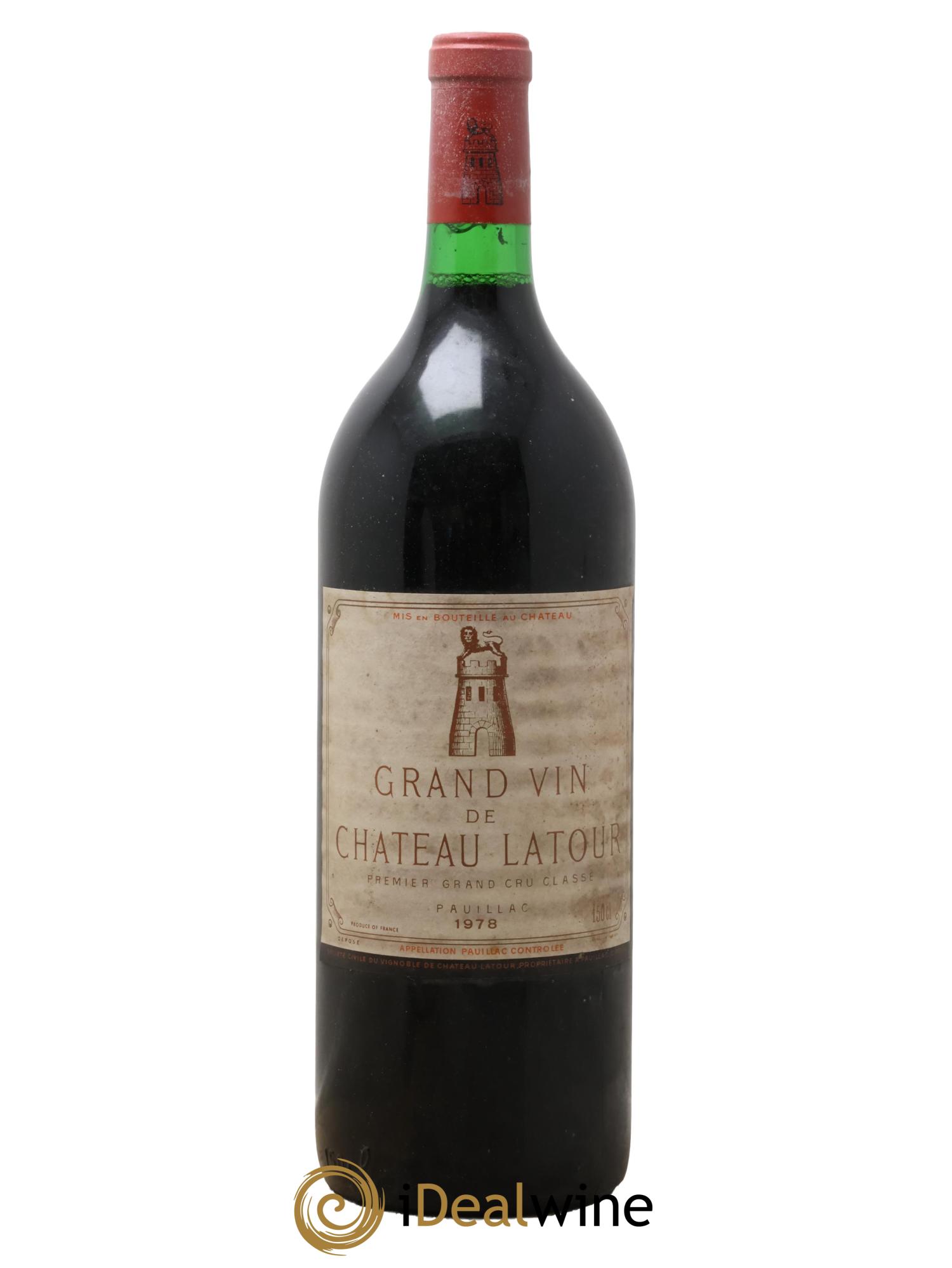 Château Latour 1er Grand Cru Classé 1978 - Posten von 1 Magnum - 0