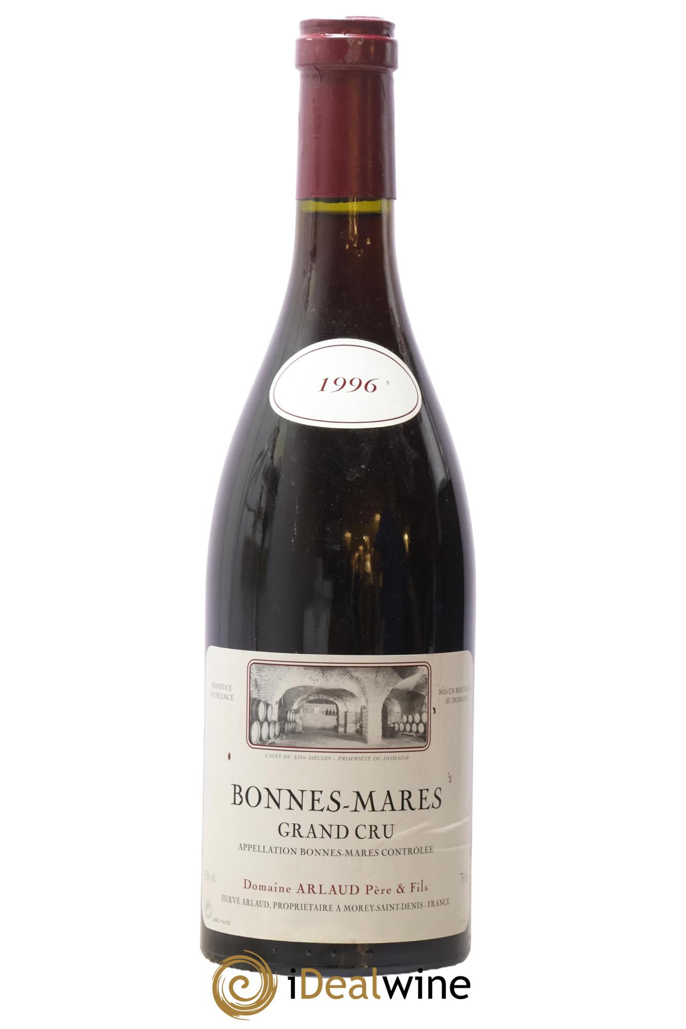 Bonnes-Mares Grand Cru Arlaud 1996 - Lot de 1 bouteille - 0