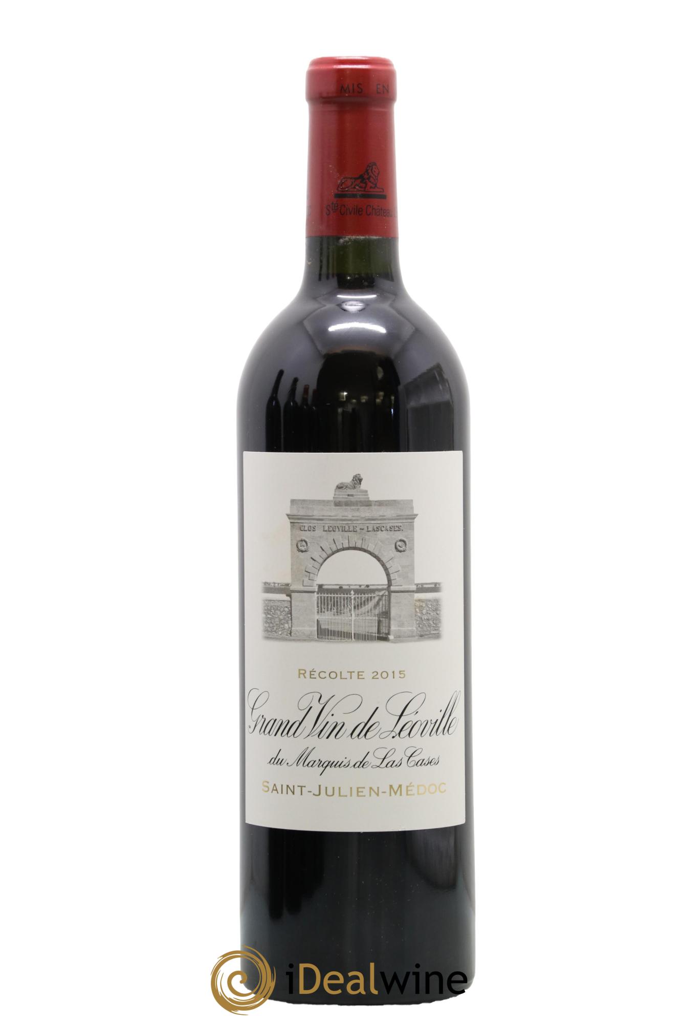 Château Léoville Las Cases 2ème Grand Cru Classé 2015 - Lot of 1 bottle - 0