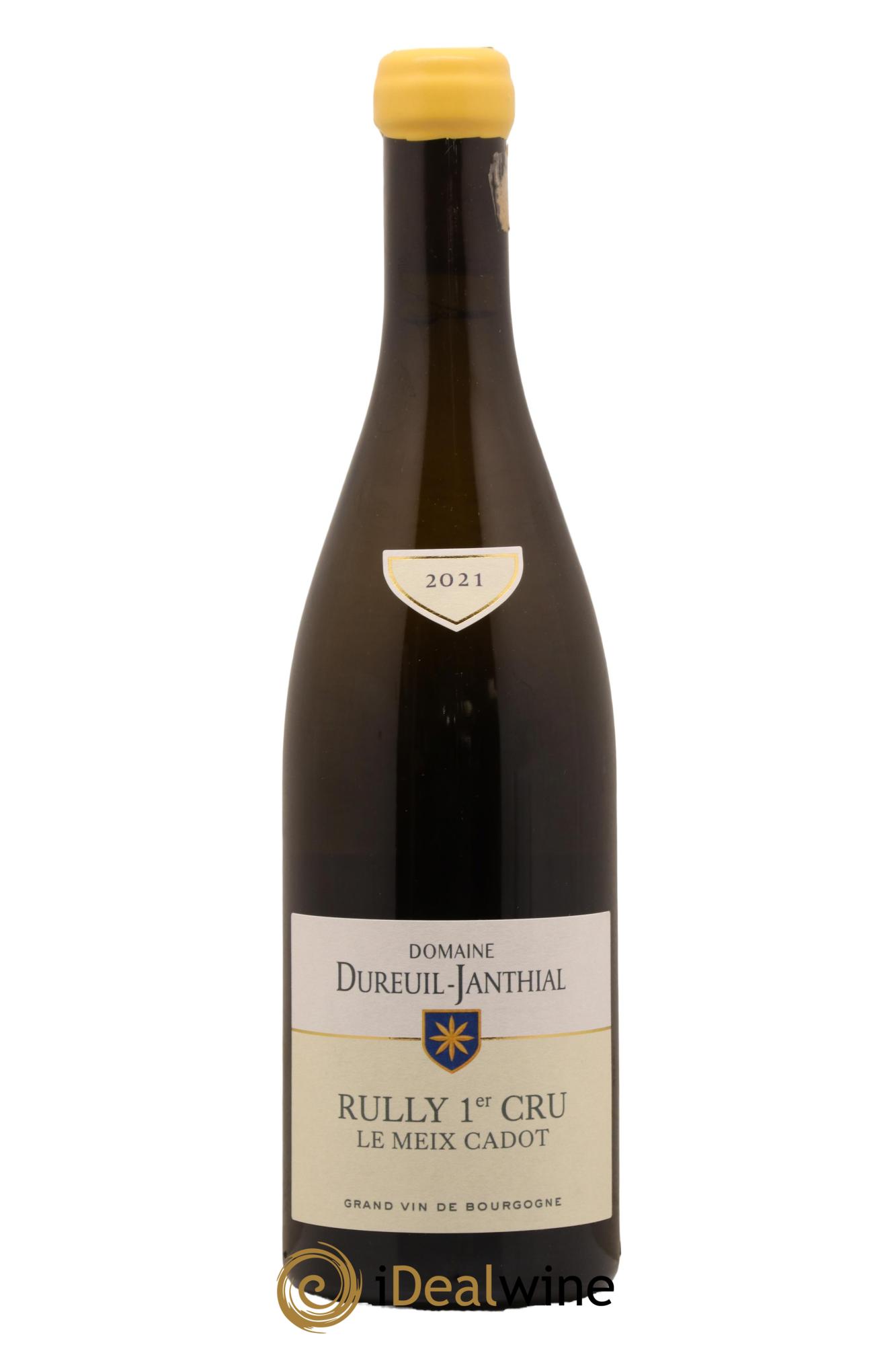 Rully 1er Cru Le Meix Cadot Vincent Dureuil-Janthial 2021 - Lot de 1 bouteille - 0