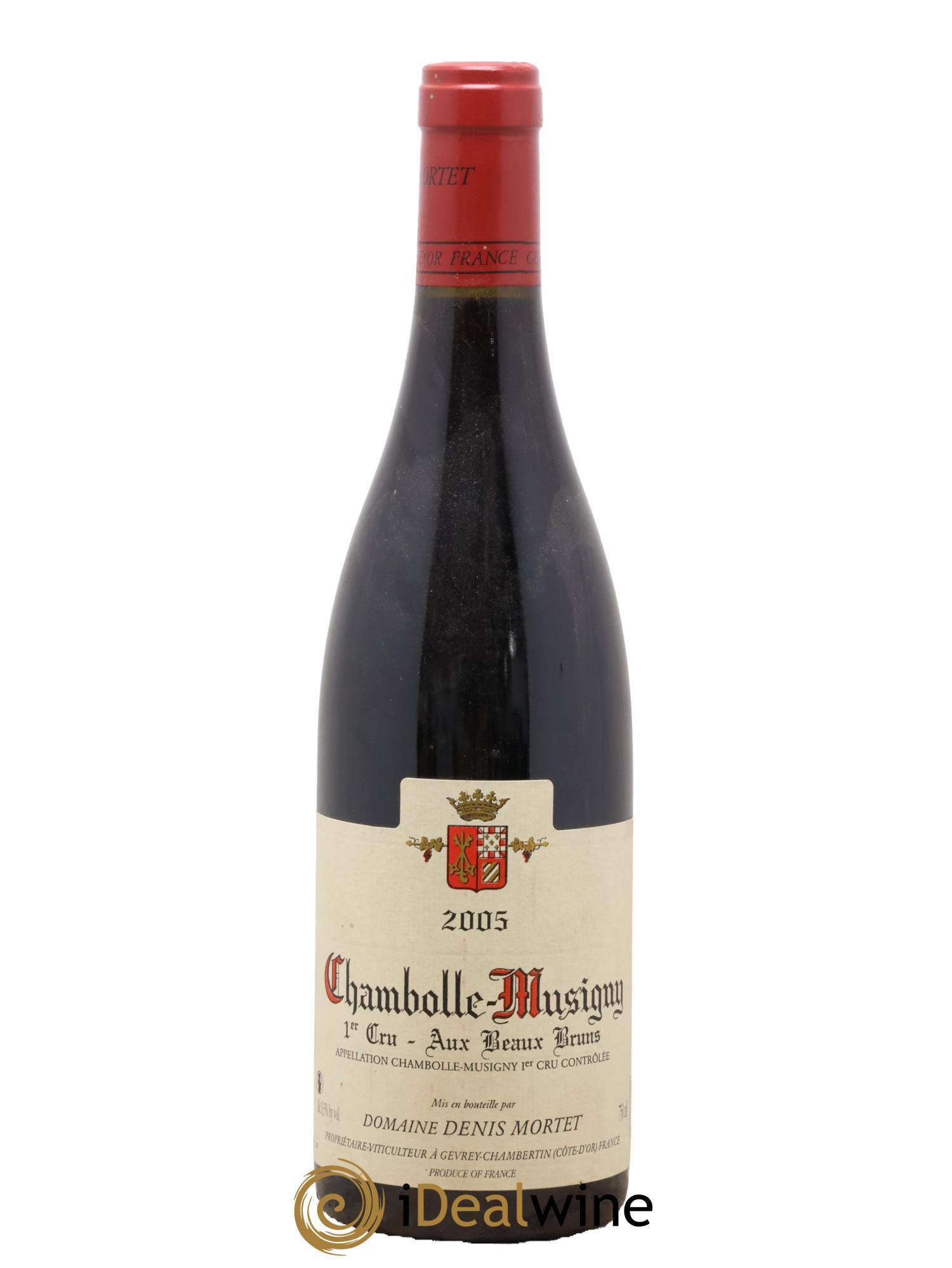 Chambolle-Musigny 1er Cru Aux Beaux Bruns Denis Mortet (Domaine) 2005 - Lotto di 1 bottiglia - 0