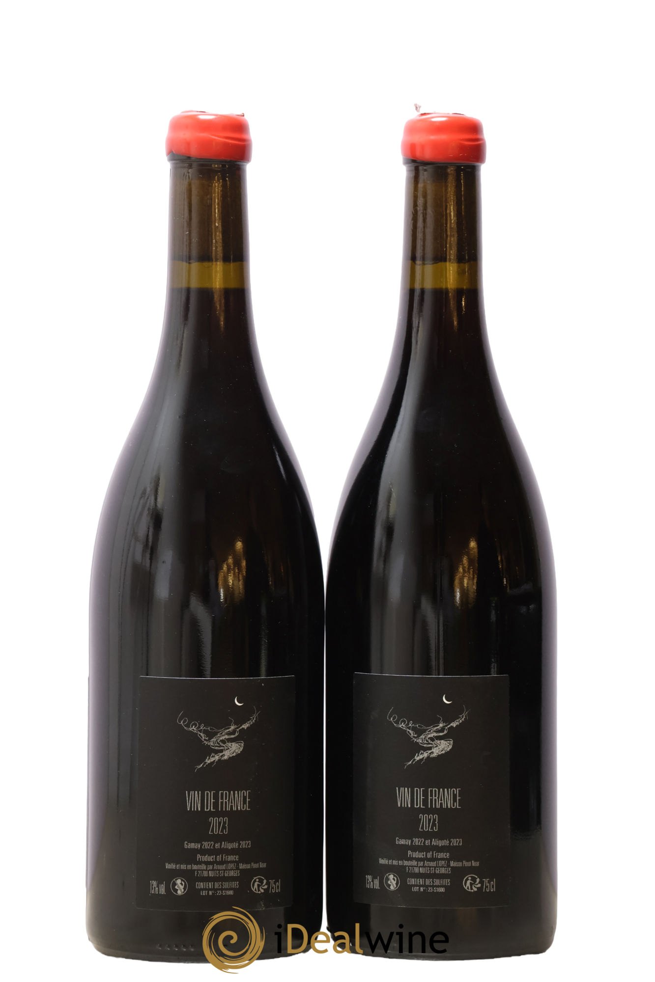 Vin  France Solera Arnaud Lopez 2023 - Lot de 2 bouteilles - 1