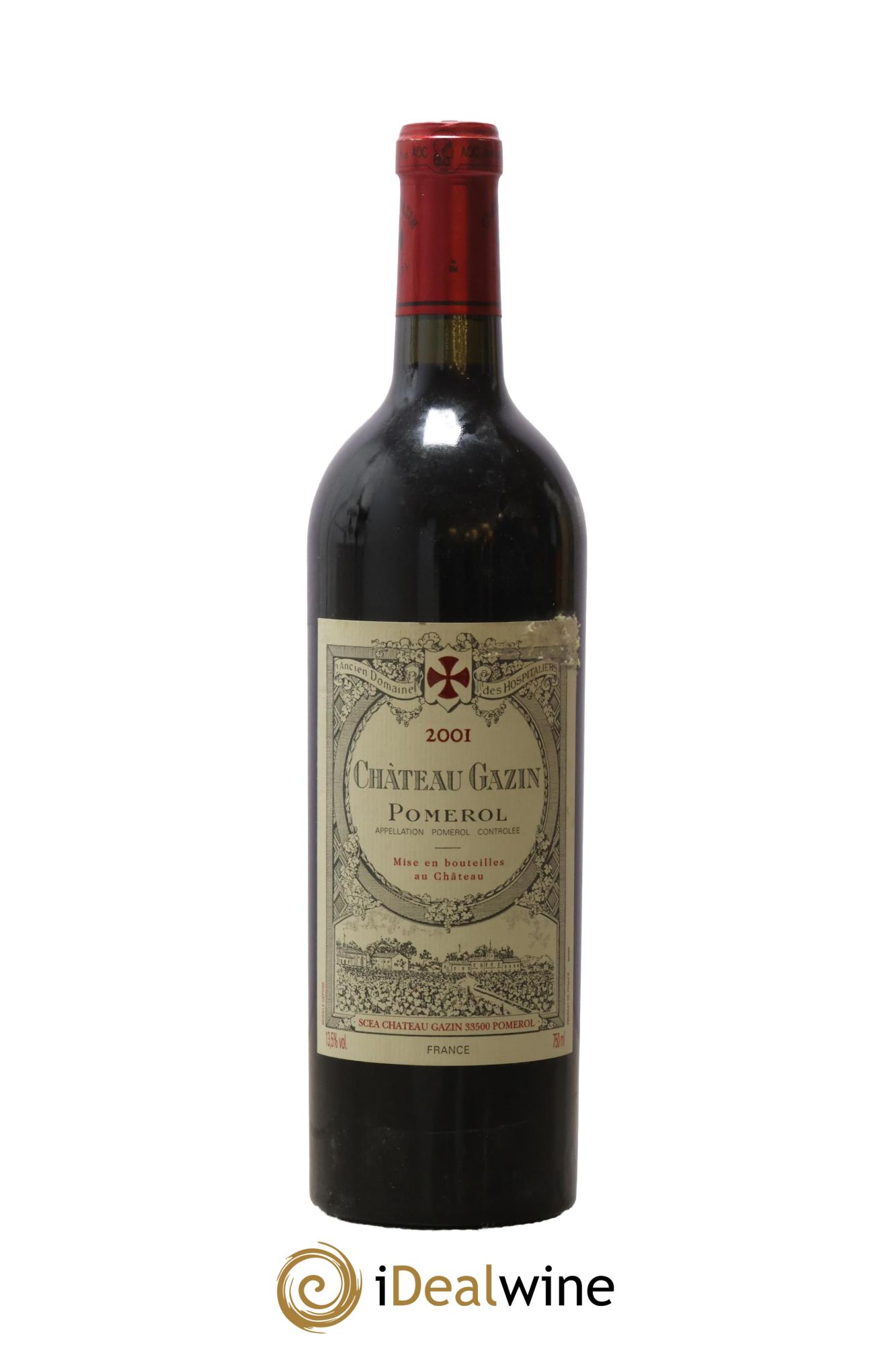 Château Gazin 2001 - Lotto di 1 bottiglia - 0