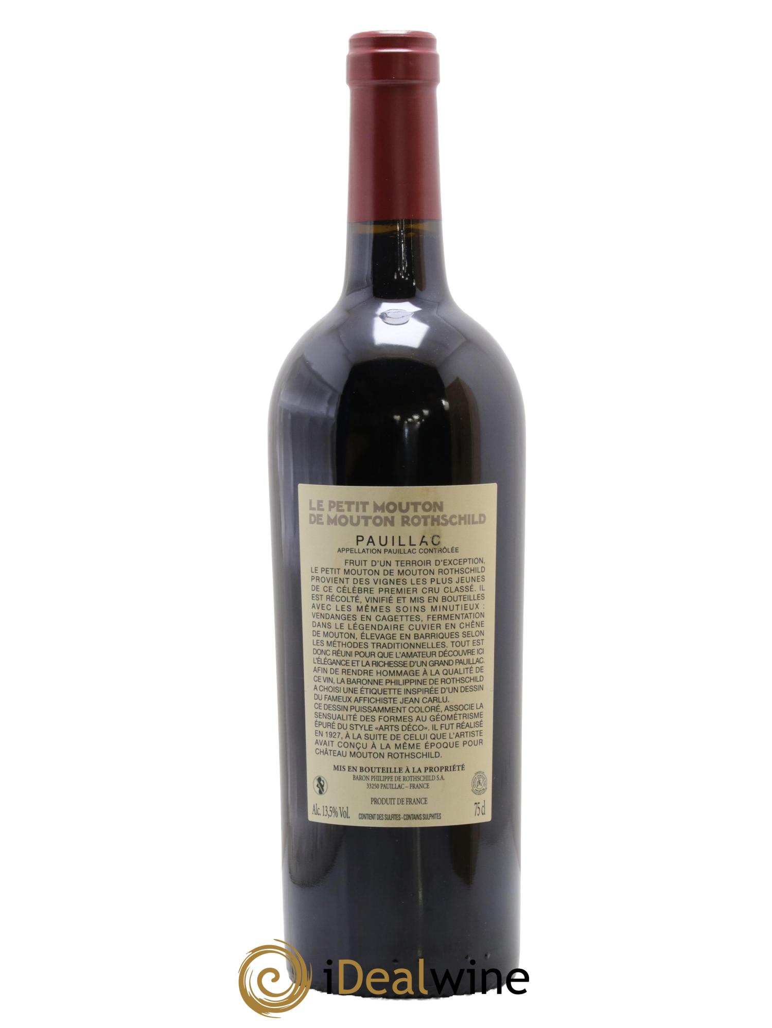 Petit Mouton Second Vin 2019 - Lot of 1 bottle - 2