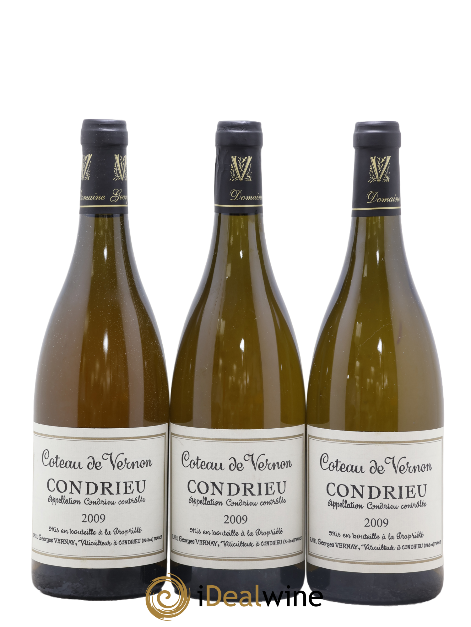 Condrieu Coteau de Vernon Georges Vernay 2009 - Lot de 3 bouteilles - 0