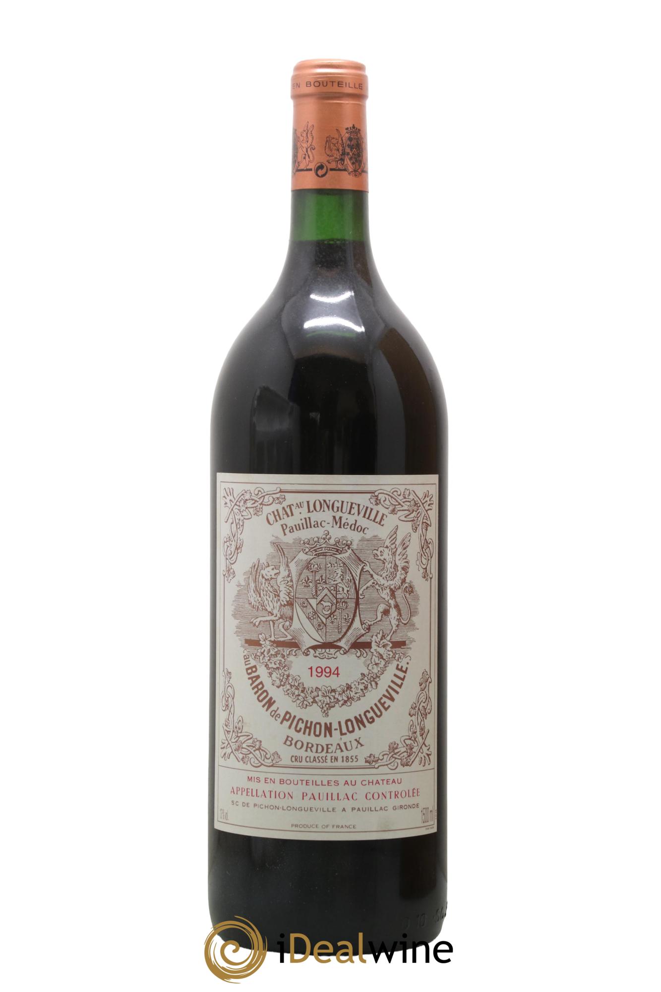 Pichon Longueville Baron 2ème Grand Cru Classé 1994 - Lot de 1 magnum - 1