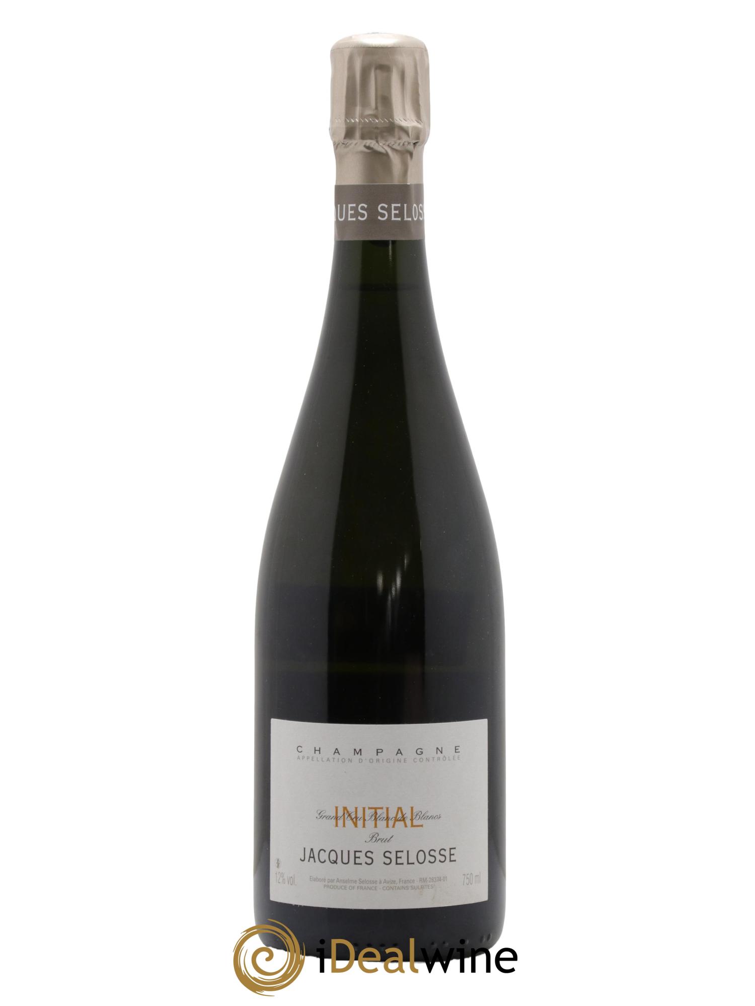 Initial Brut Jacques Selosse - Lot de 1 bouteille - 0