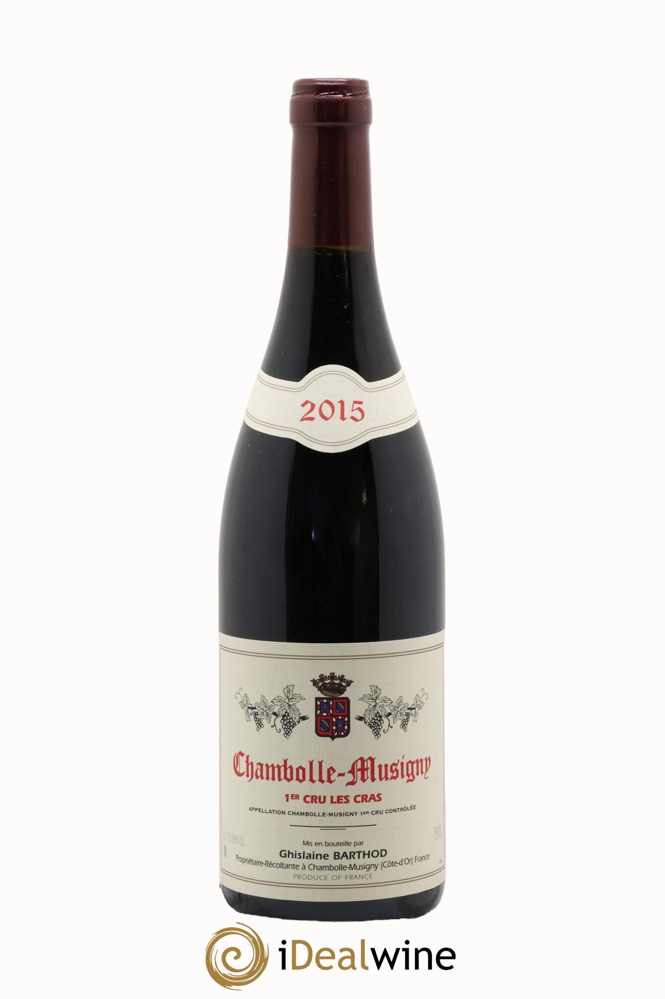 Chambolle-Musigny 1er Cru Les Cras Ghislaine Barthod 2015 - Posten von 1 Flasche - 0