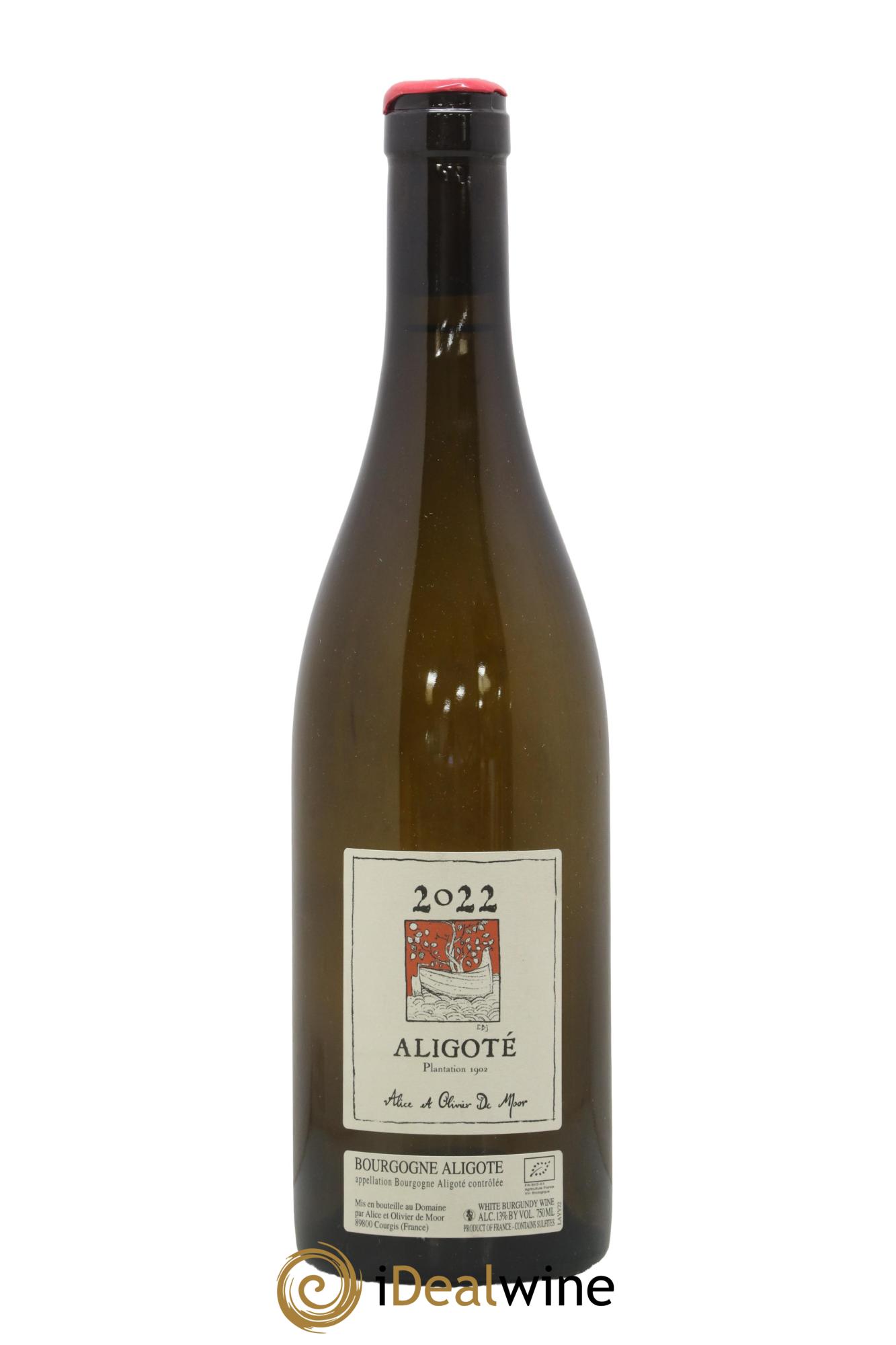 Bourgogne Aligoté Plantation 1902 Alice et Olivier De Moor 2022 - Lot de 1 bouteille - 0