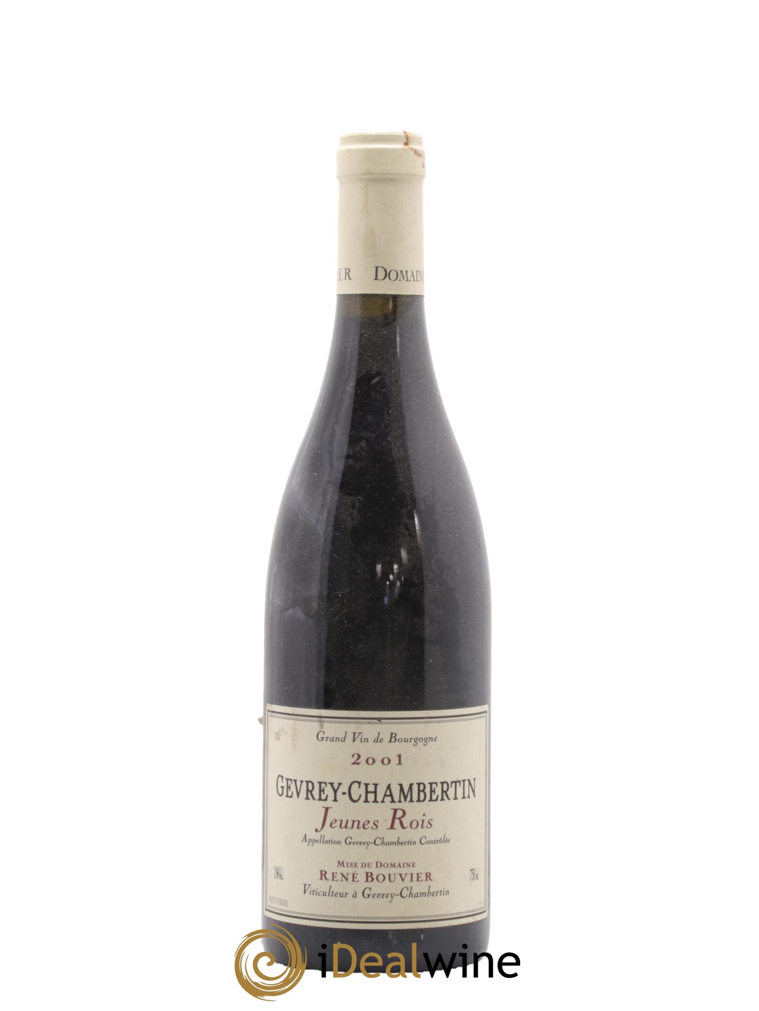 Gevrey-Chambertin Les Jeunes Rois René Bouvier (Domaine) 2001 - Posten von 1 Flasche - 0
