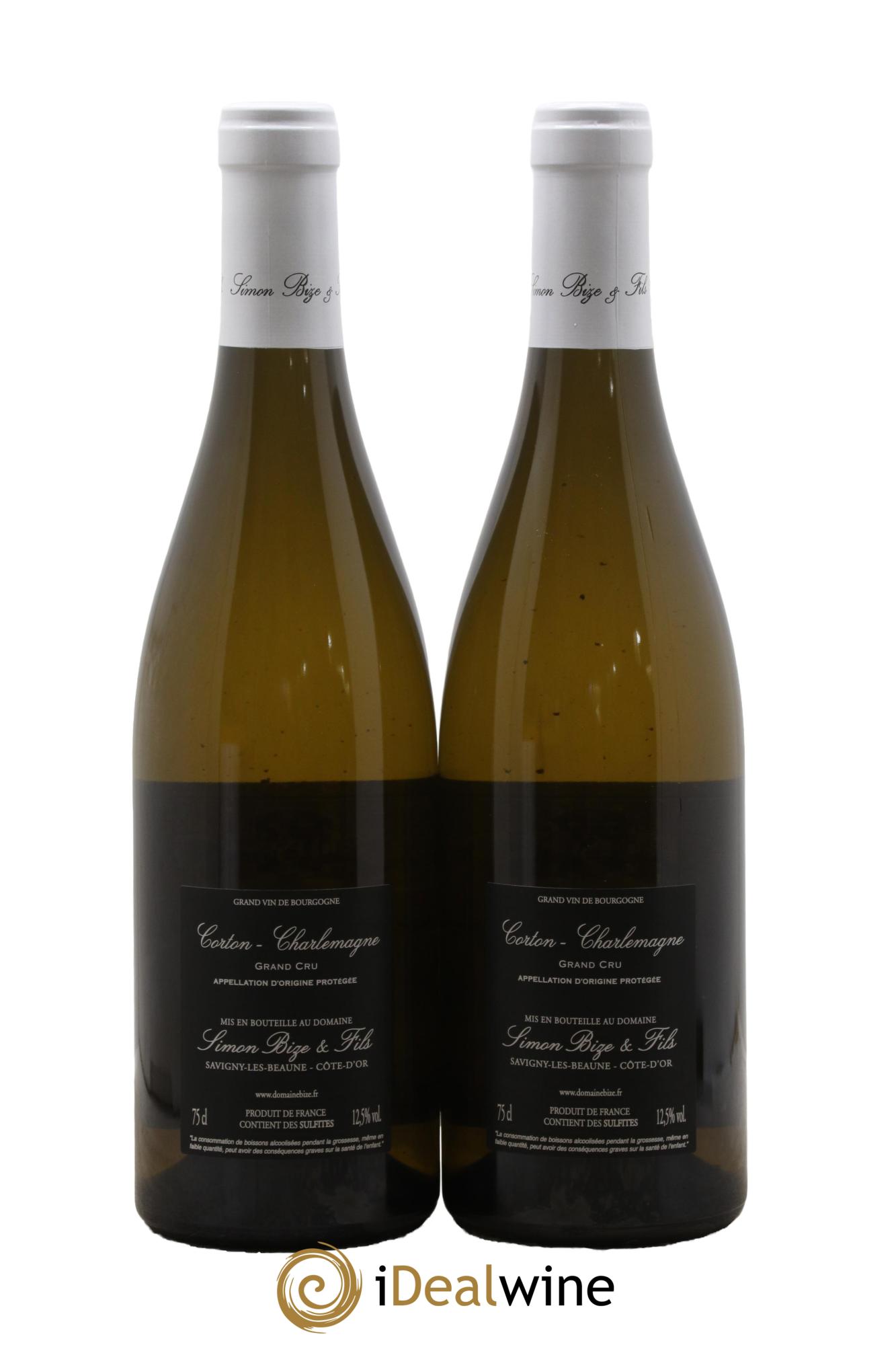 Corton-Charlemagne Grand Cru Simon Bize & Fils 2021 - Posten von 2 Flaschen - 1