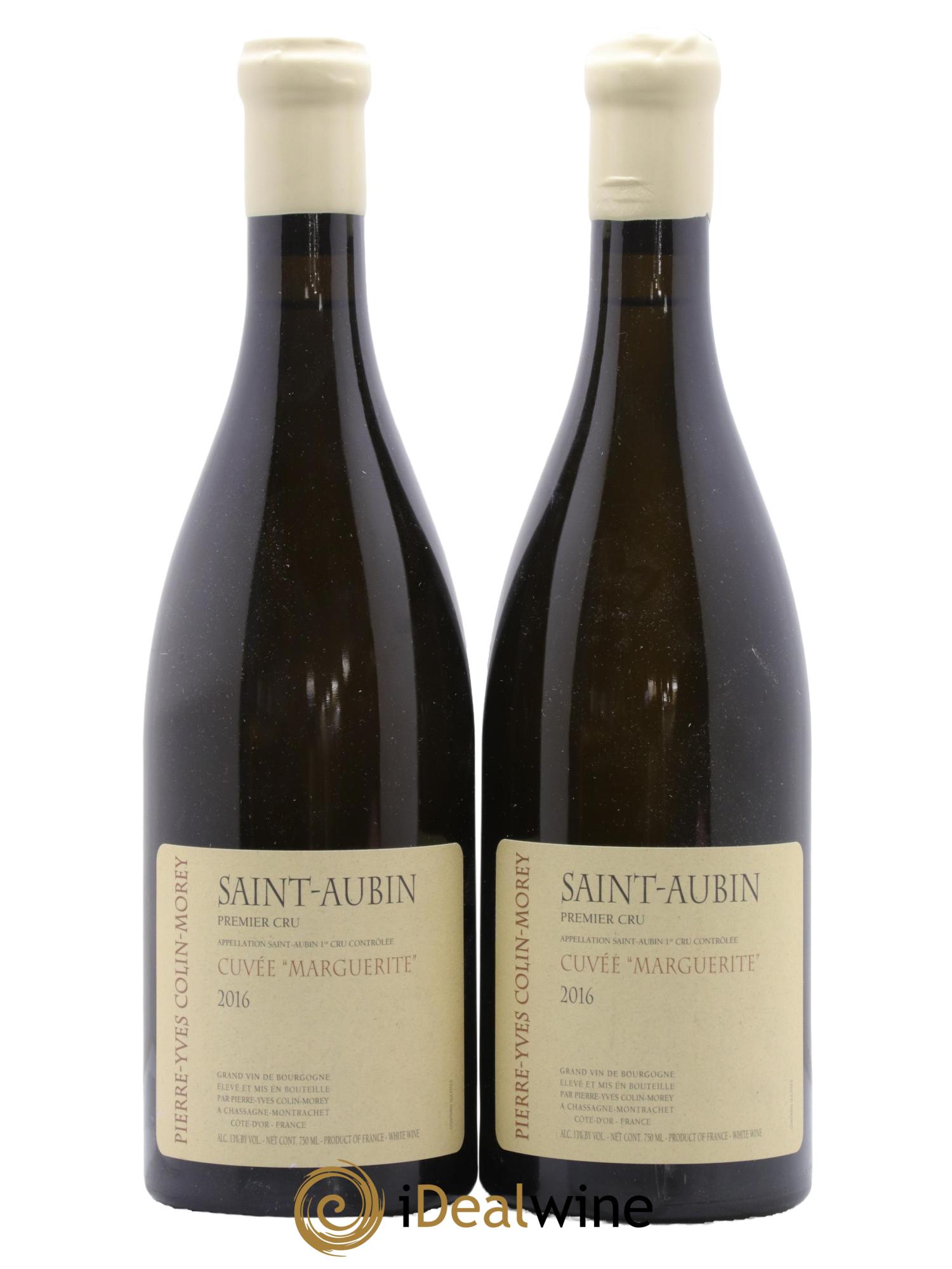 Saint-Aubin 1er Cru Marguerite Pierre-Yves Colin Morey 2016 - Lot de 2 bouteilles - 0