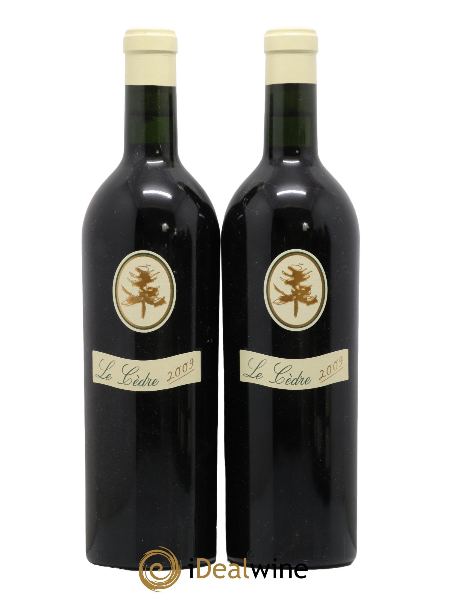 Cahors Château du Cèdre Cuvée Le Cèdre Pascal et Jean-Marc Verhaeghe 2009 - Posten von 2 Flaschen - 0