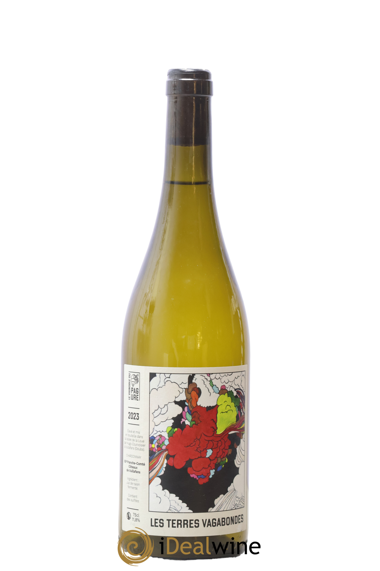 Franche-Comté Chardonnay Les Terres Vagabondes Vignoble Du Pagure 2023 - Lote de 1 botella - 0