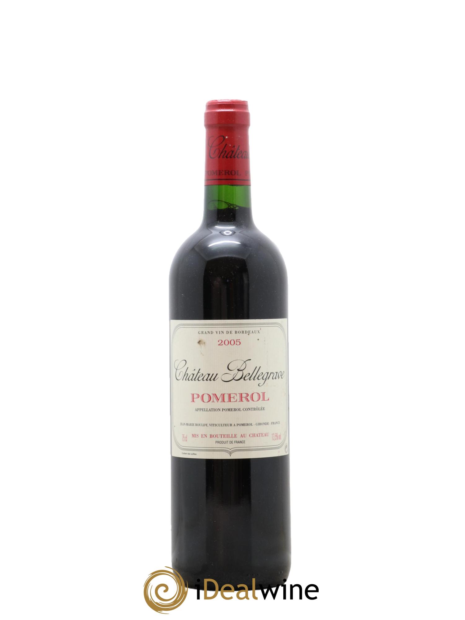 Château Bellegrave 2005 - Lot de 1 bouteille - 0