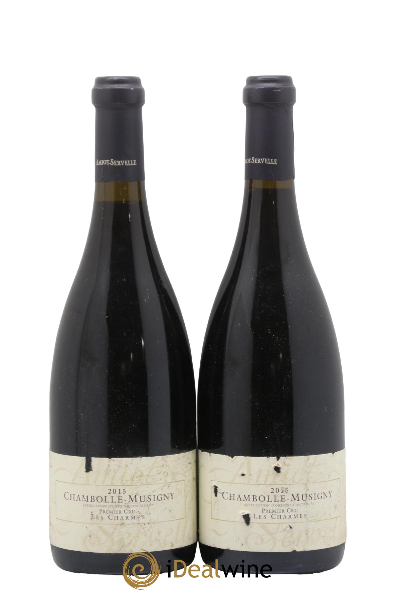 Chambolle-Musigny 1er Cru Les Charmes Amiot-Servelle 2015 - Lot de 2 bouteilles - 0