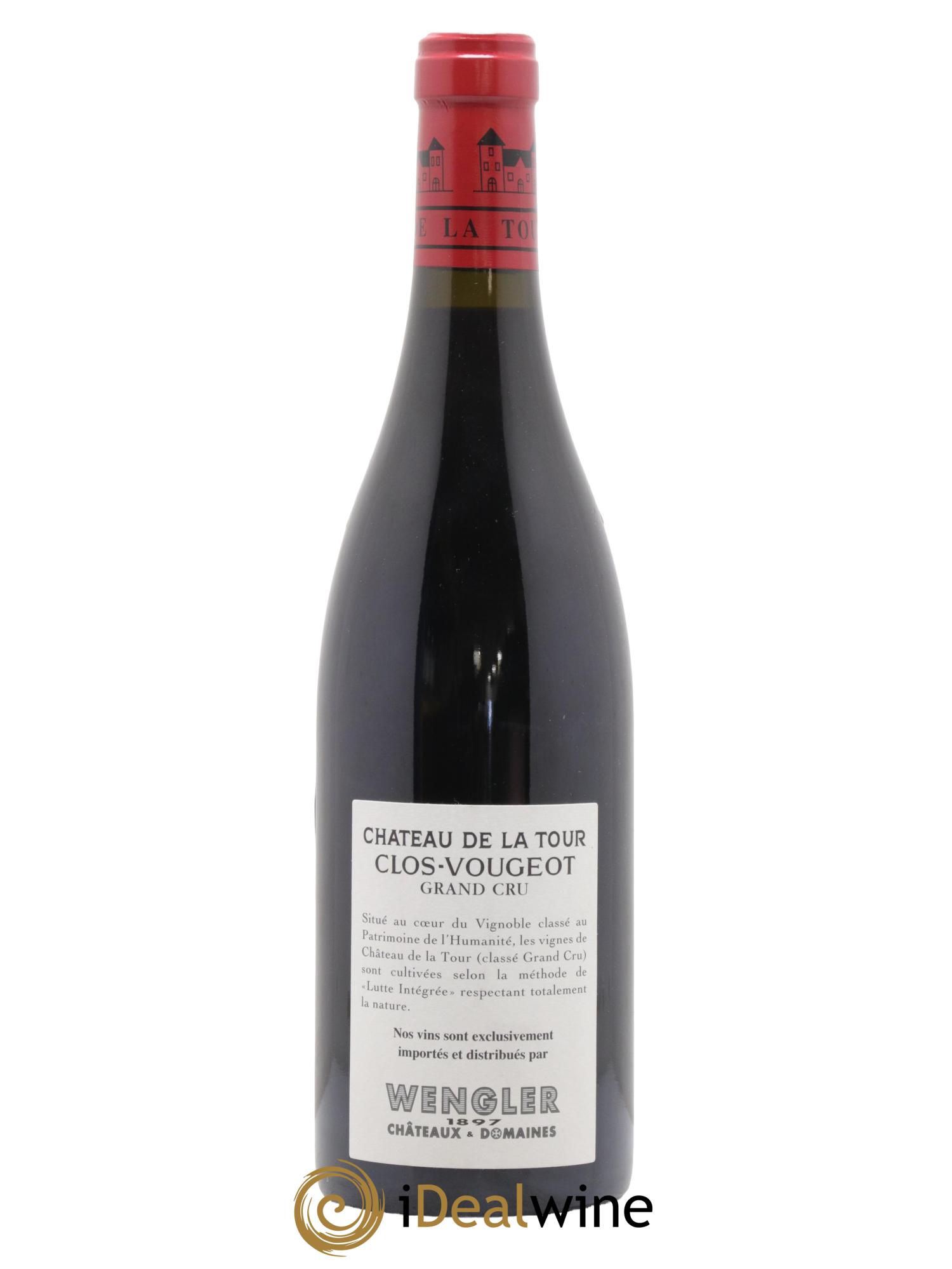 Clos de Vougeot Grand Cru Château de La Tour 2016 - Lot de 1 bouteille - 1