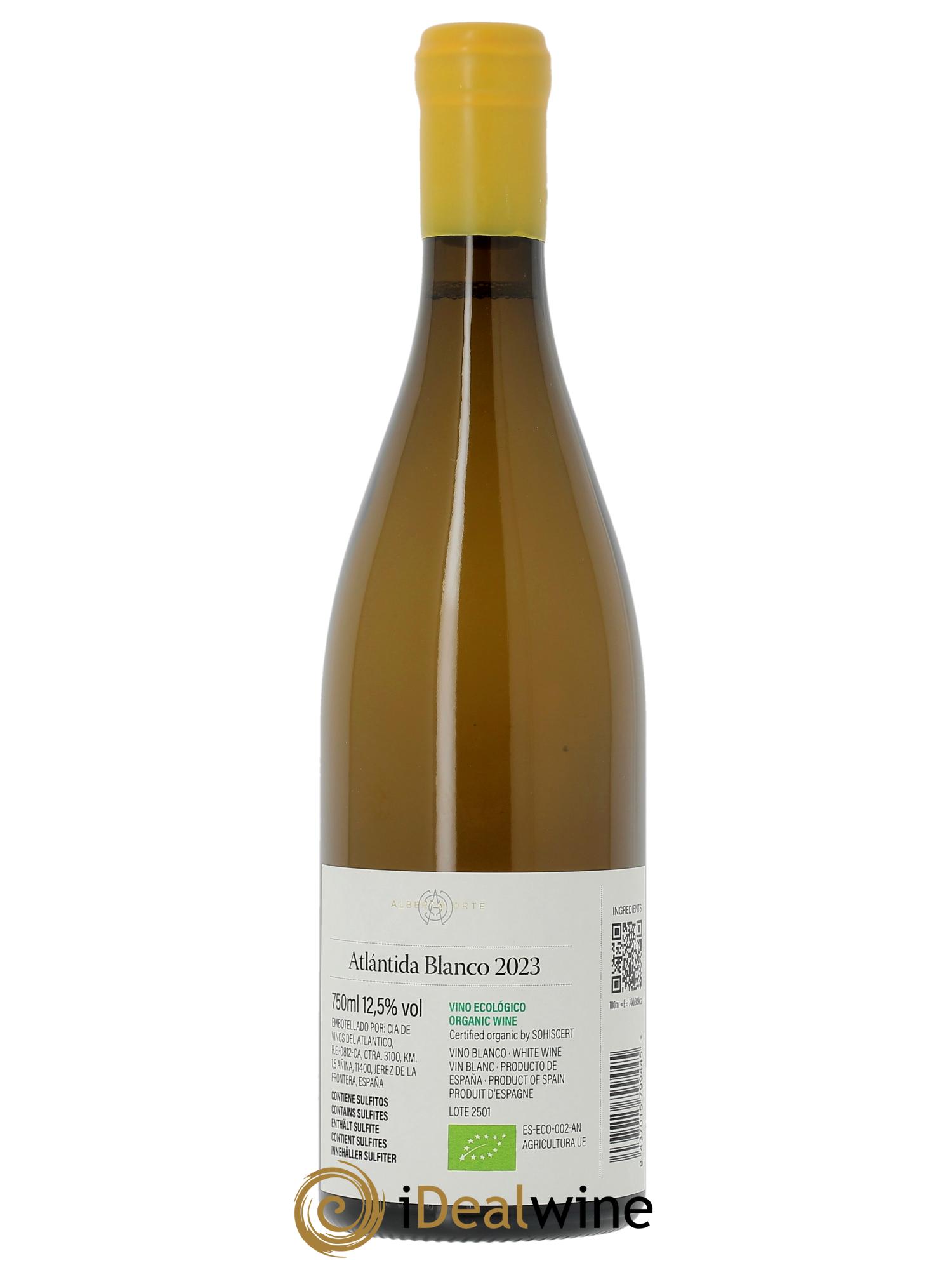 Vino de la Tierra de Cádiz Atlántida Blanco Alberto Orte 2023 - Lot of 1 bottle - 1