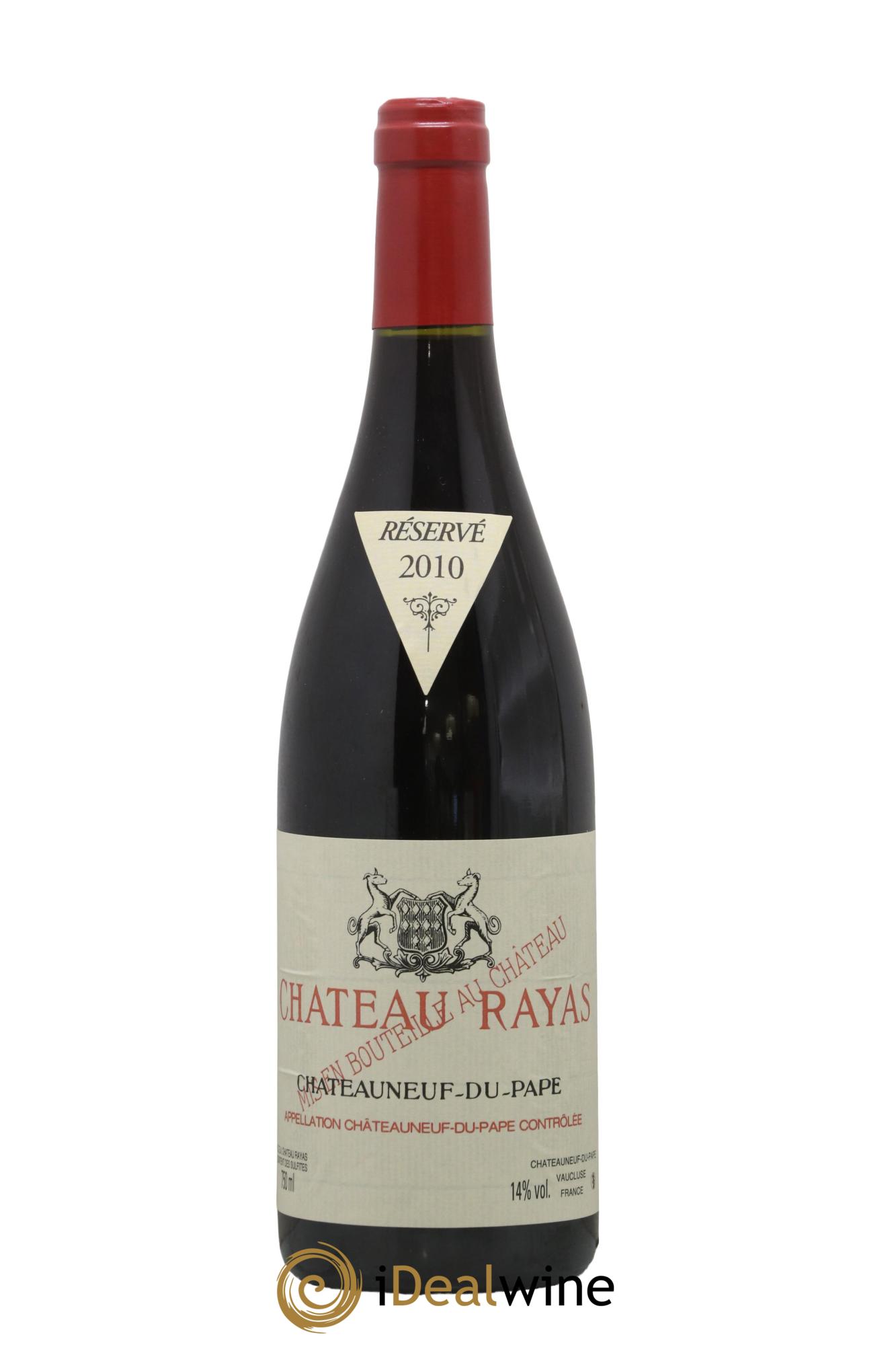 Châteauneuf-du-Pape Château Rayas Emmanuel Reynaud 2010 - Lot de 1 bouteille - 0