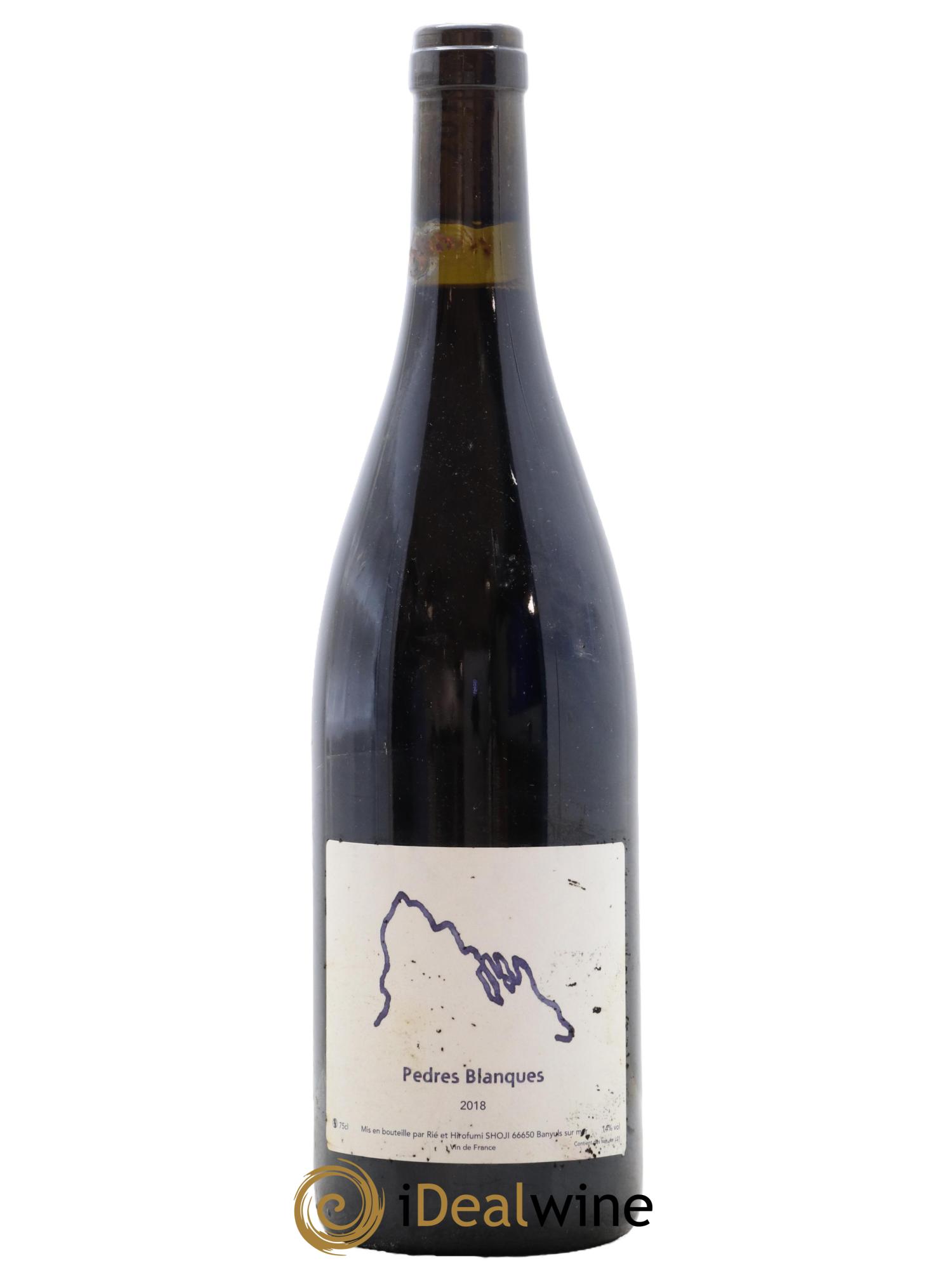 Vin de France Pedres Blanques Rié et Hirofumi Shoji 2018 - Lot de 1 bouteille - 0