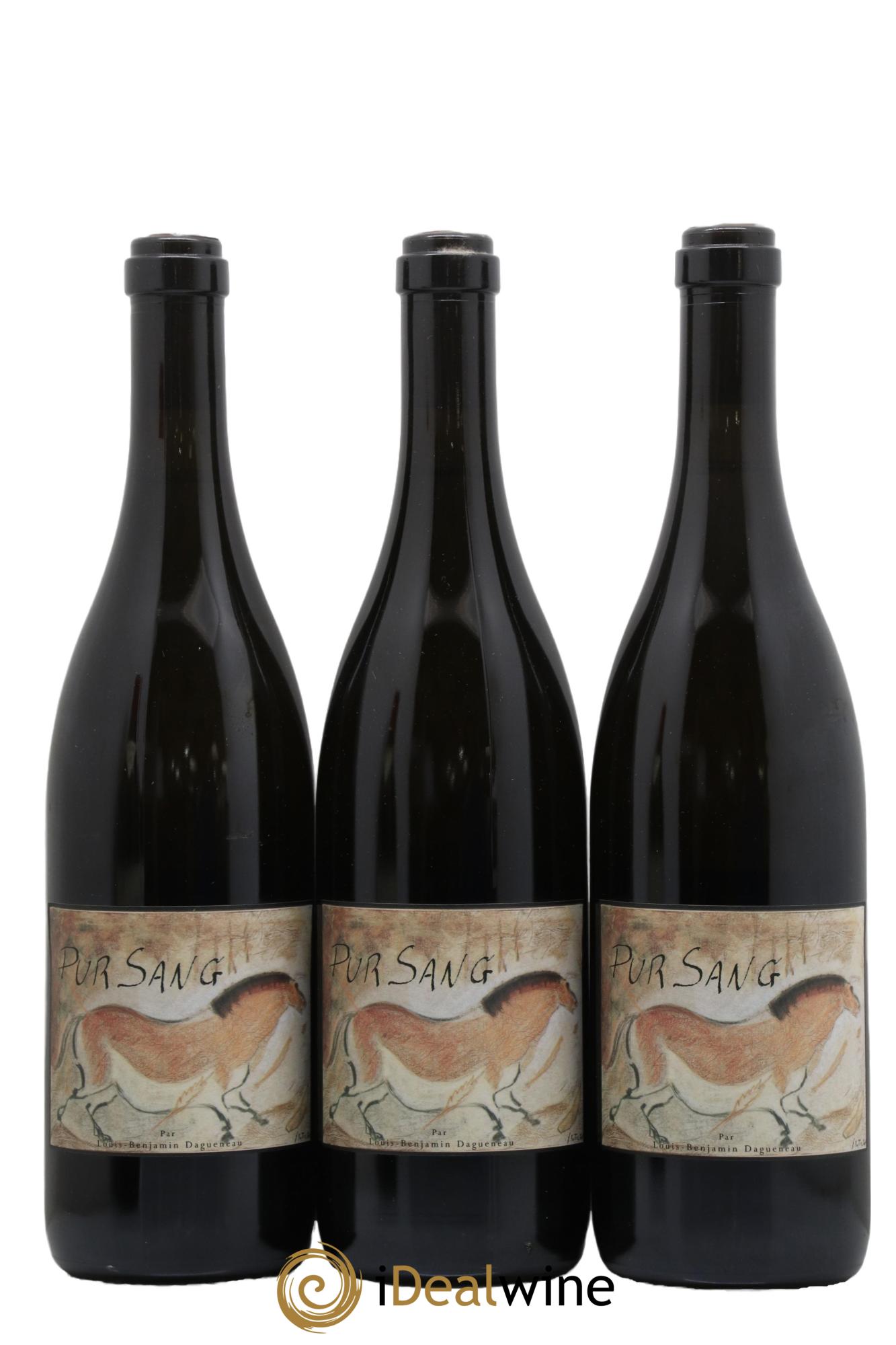 Vin de France (anciennement Pouilly-Fumé) Pur Sang Dagueneau (Domaine Didier - Louis-Benjamin) 2018 - Lot of 3 bottles - 0