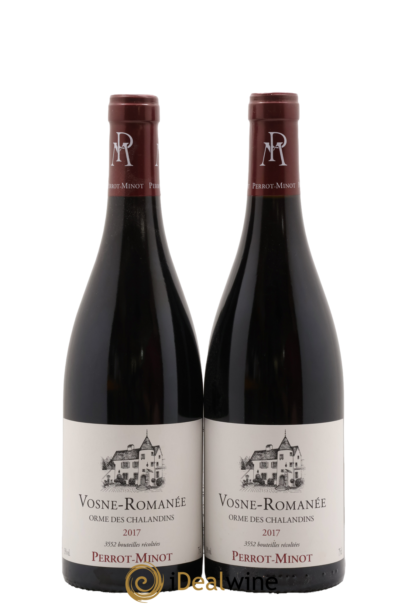 Vosne-Romanée Orme des Chalandins Vielles Vignes Perrot-Minot 2017 - Lotto di 2 bottiglie - 0