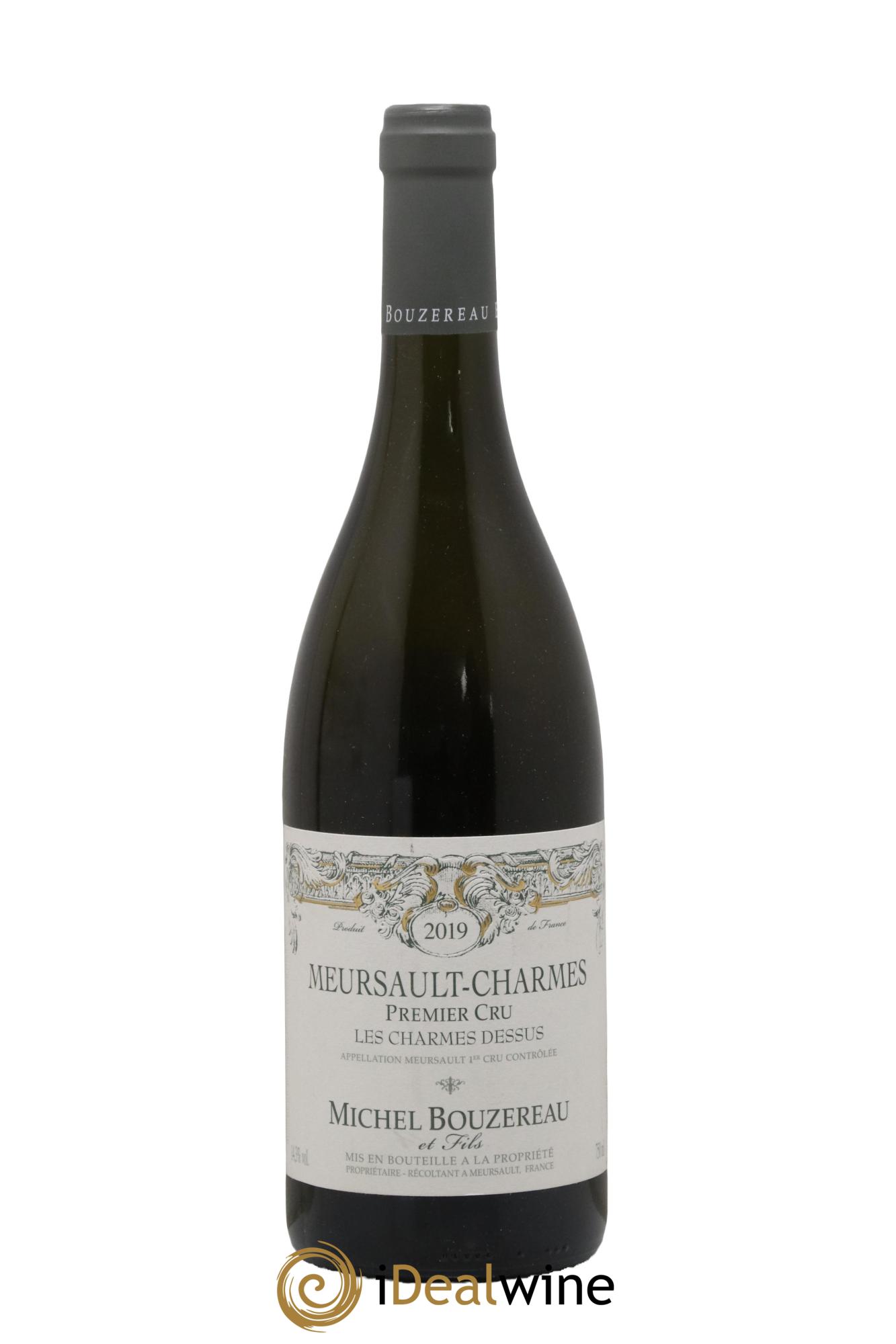 Meursault 1er Cru Charmes Les Charmes Dessus Michel Bouzereau et Fils (Domaine) 2019 - Lot of 1 bottle - 0