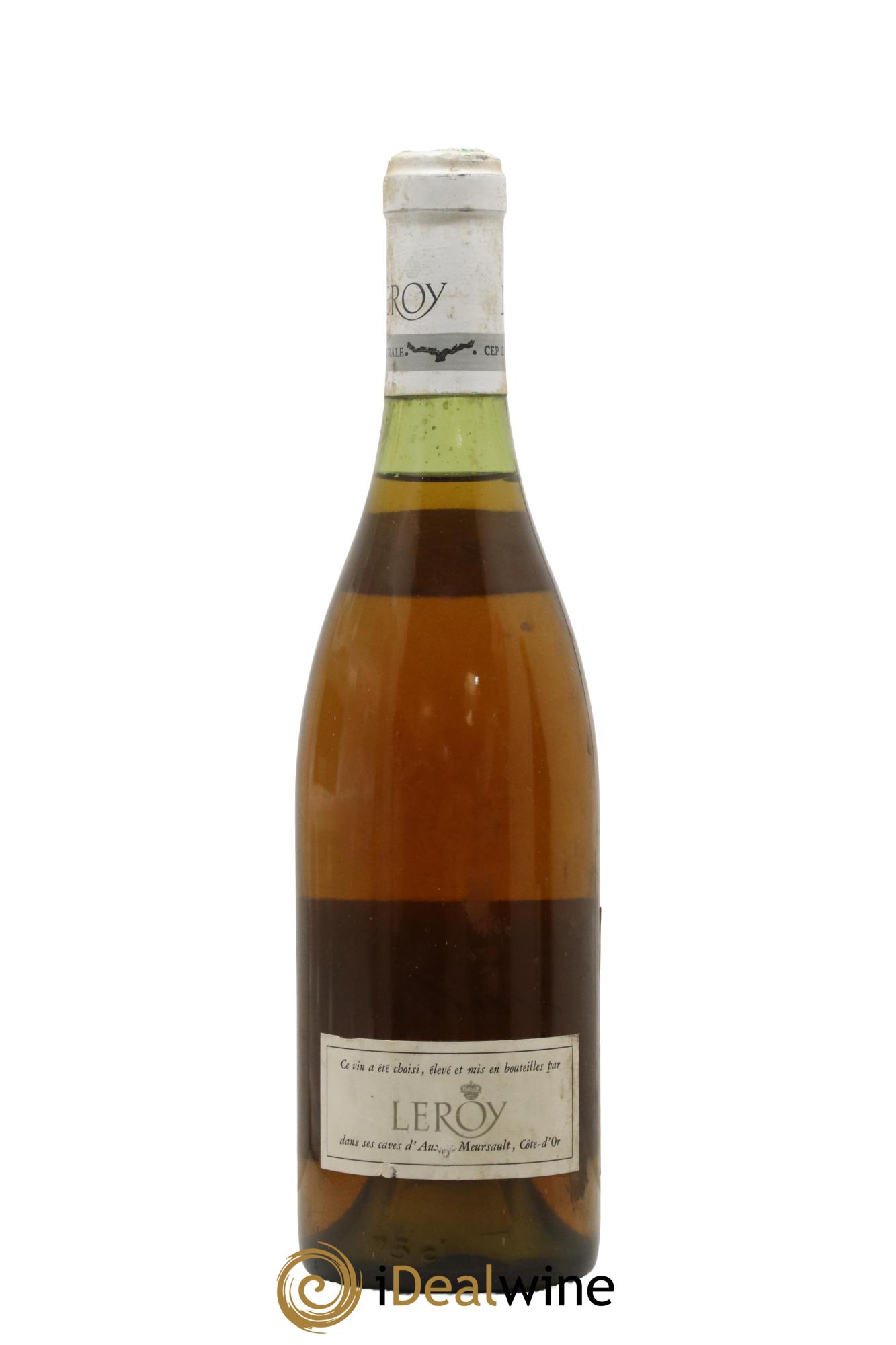 Meursault 1er Cru Leroy SA 1971 - Lot de 1 bouteille - 1