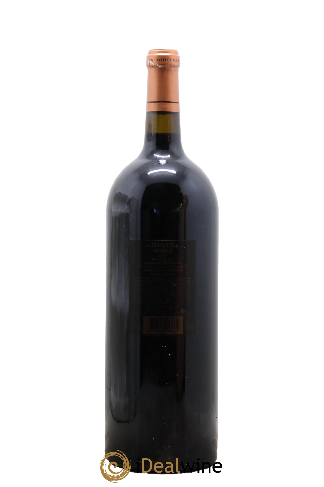Les Tourelles de Longueville Second Vin 2009 - Lot of 1 magnum - 2