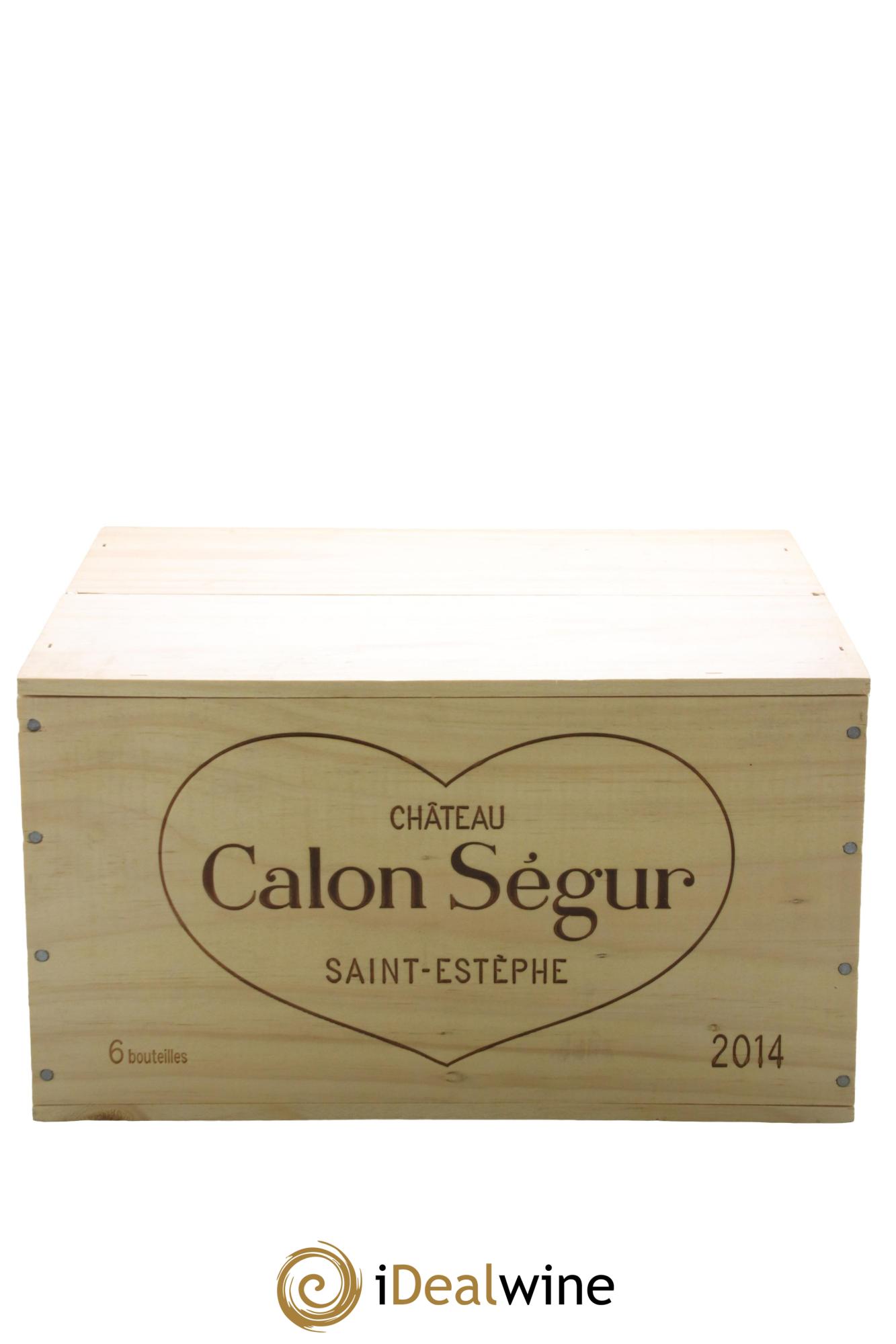 Château Calon Ségur 3ème Grand Cru Classé 2014 - Lot de 6 bouteilles - 1