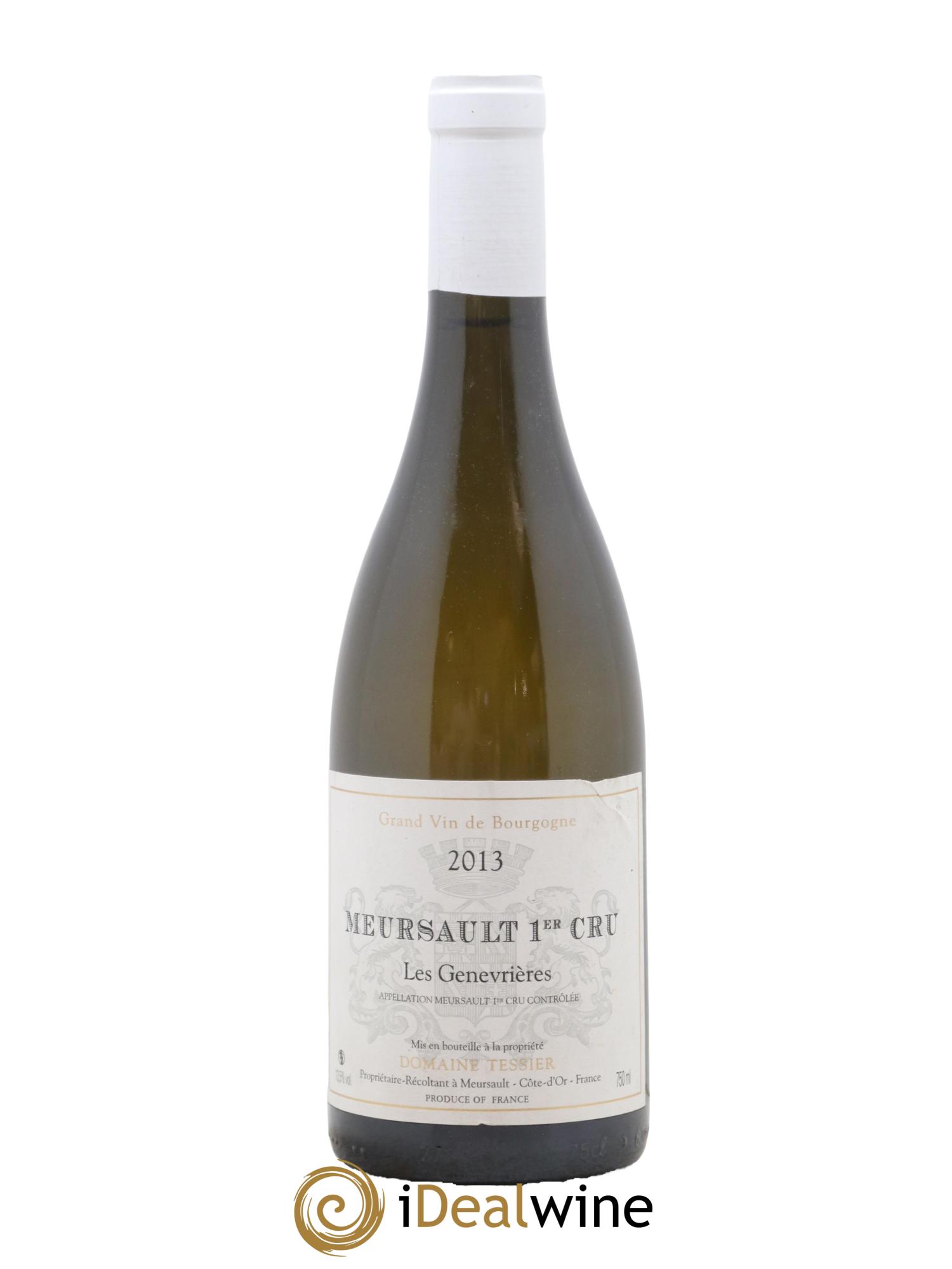 Meursault 1er Cru Les Genevrières Tessier (Domaine) 2013 - Lot de 1 bouteille - 0
