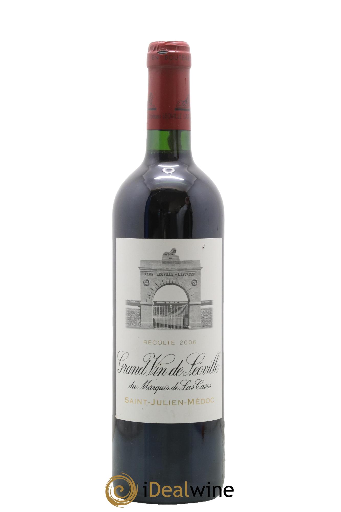 Château Léoville Las Cases 2ème Grand Cru Classé 2006 - Lot de 1 bouteille - 0