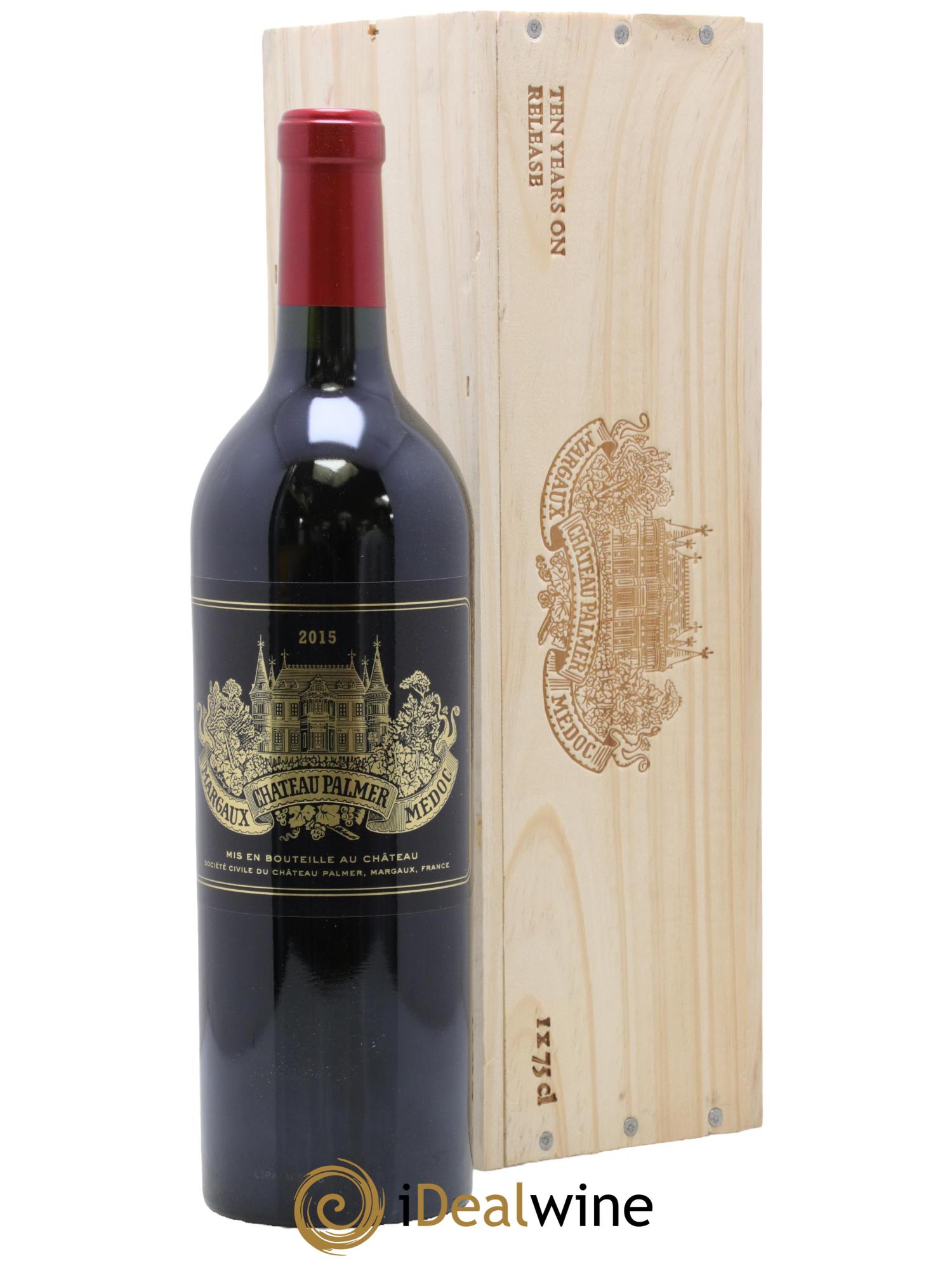 Château Palmer 3ème Grand Cru Classé 2015 - Posten von 1 Flasche - 0