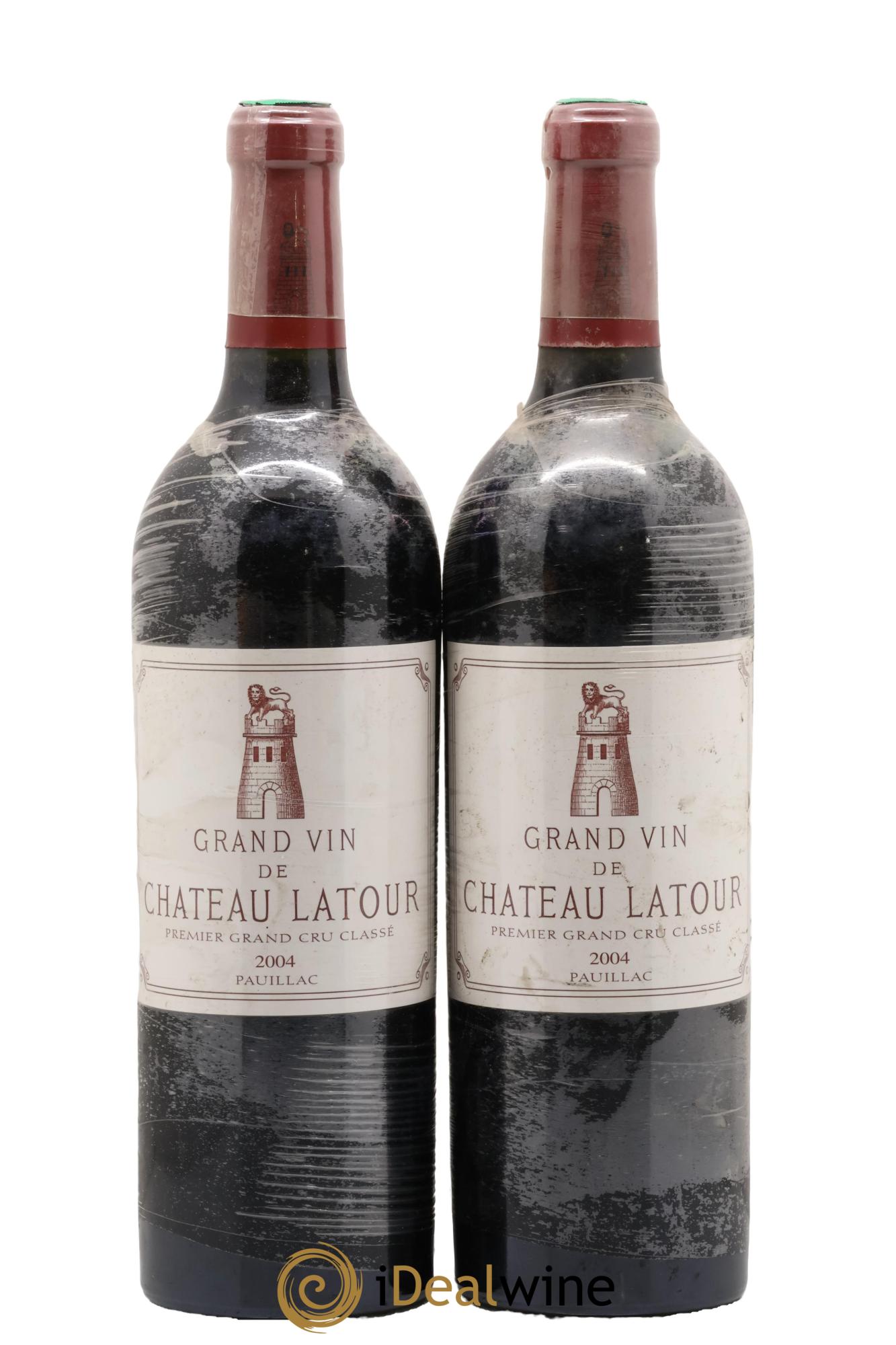 Château Latour 1er Grand Cru Classé 2004 - Lot de 2 bouteilles - 0