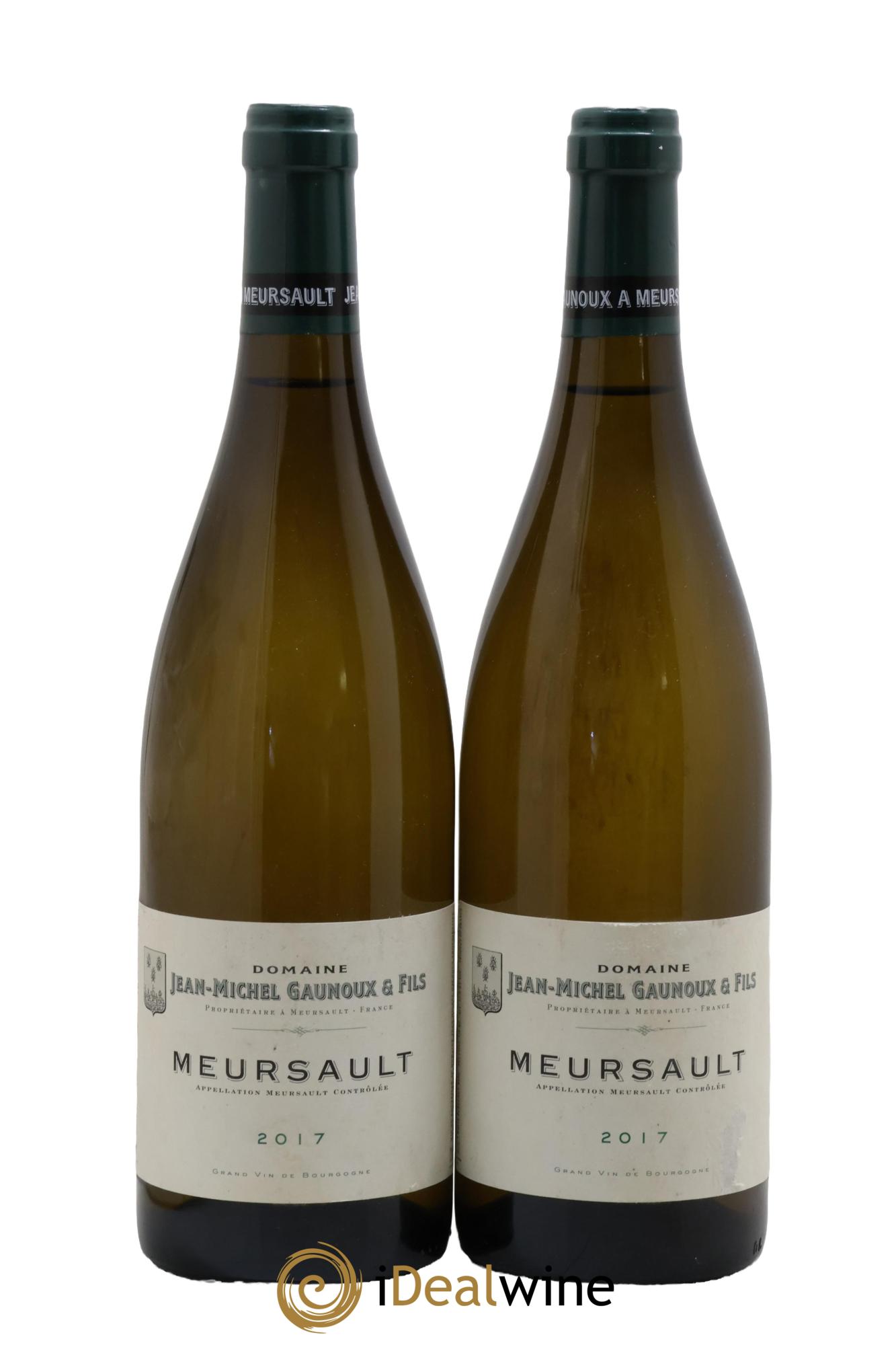 Meursault Jean-Michel Gaunoux & fils 2017 - Lot of 2 bottles - 0