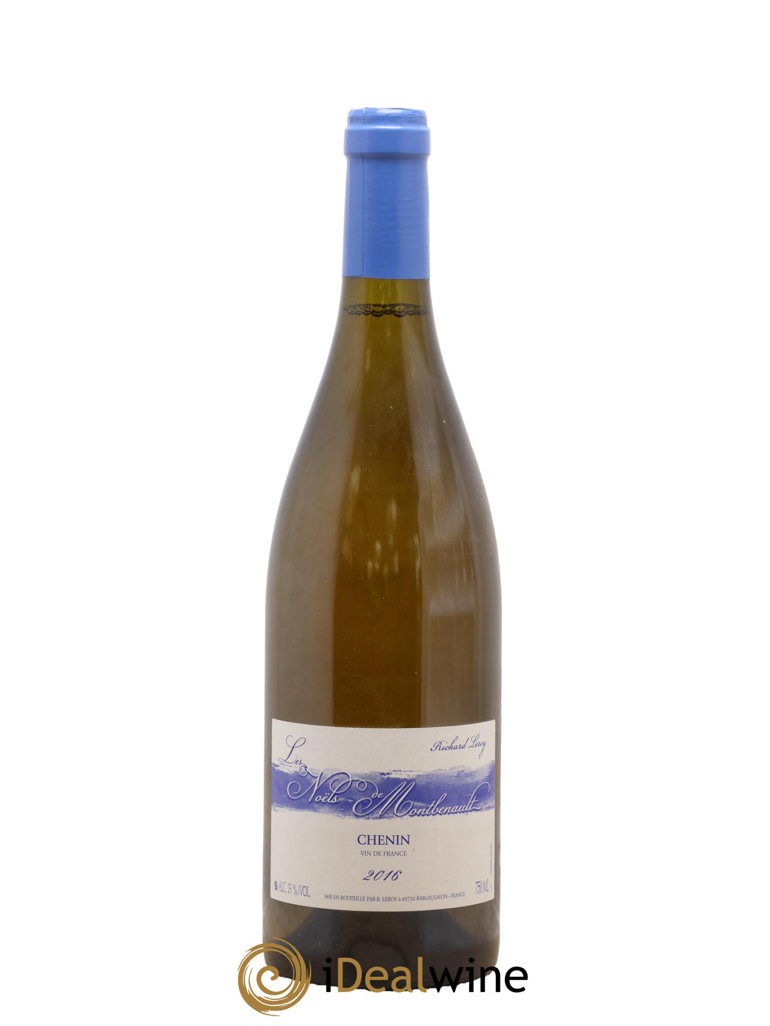 Vin de France Les Noëls de Montbenault Richard Leroy 2016 - Lot de 1 bouteille - 0